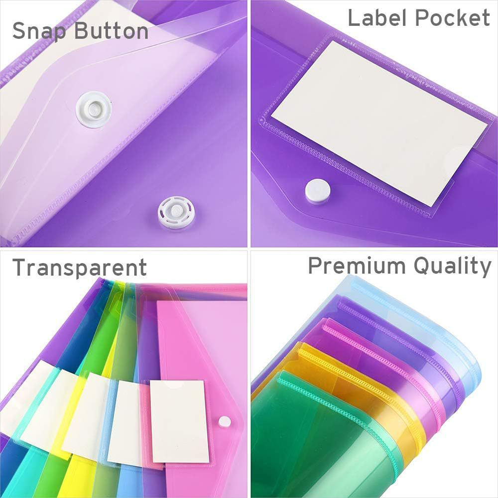 Snap Label File Bag 8