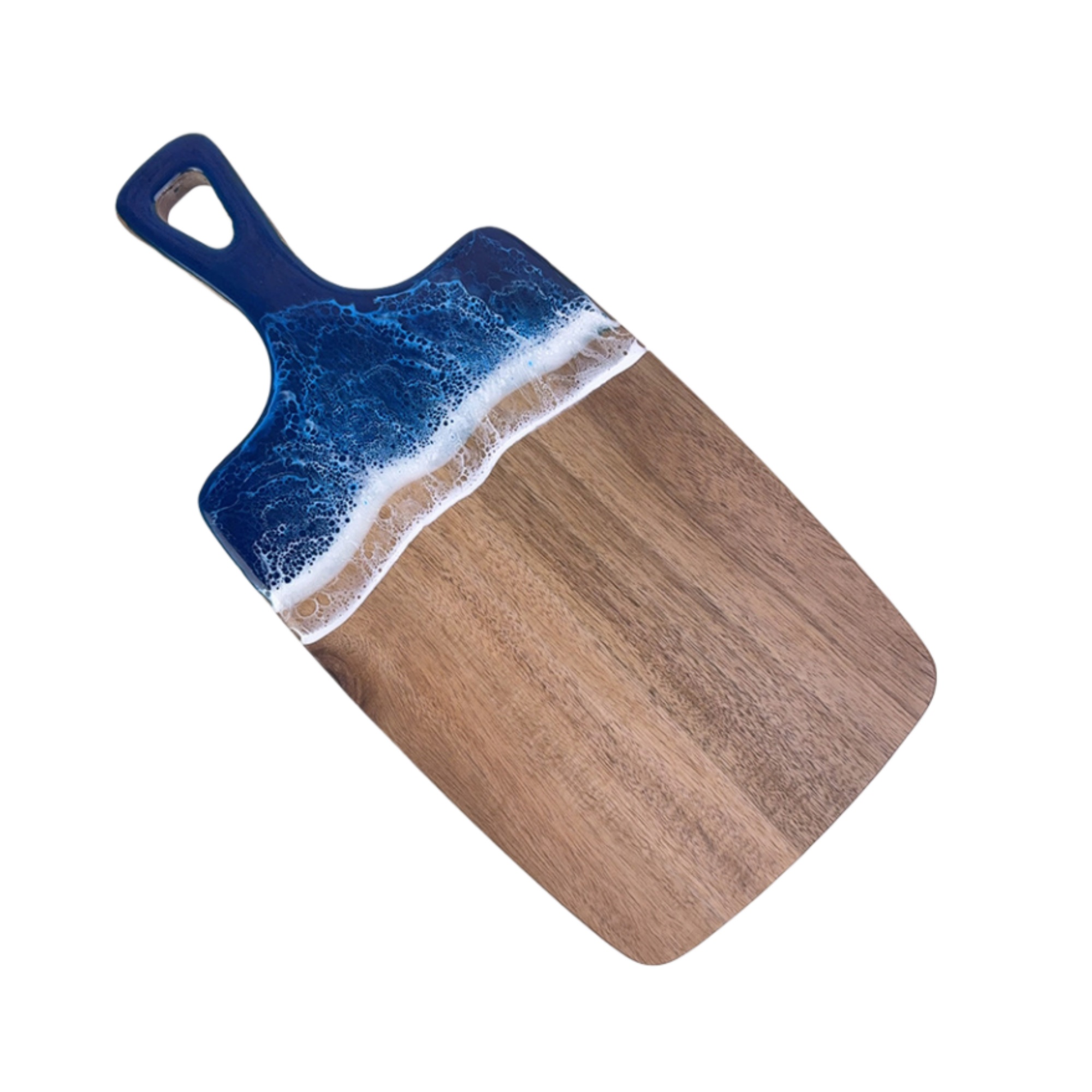 Wood Resin Cutting Board with Handle 7