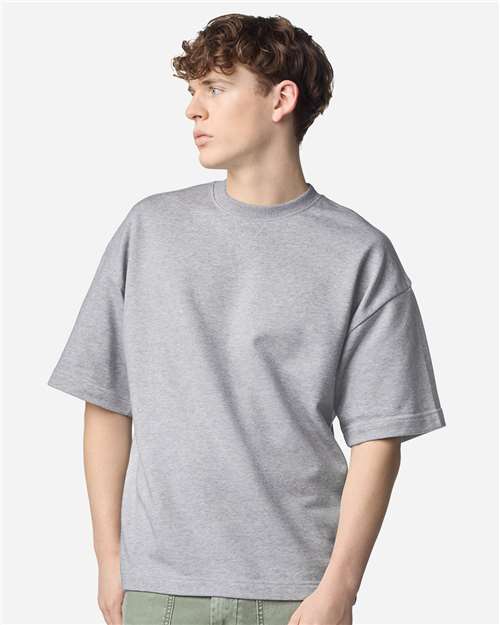 Unisex French Terry Oversized Boxy Top - FTEX00 54