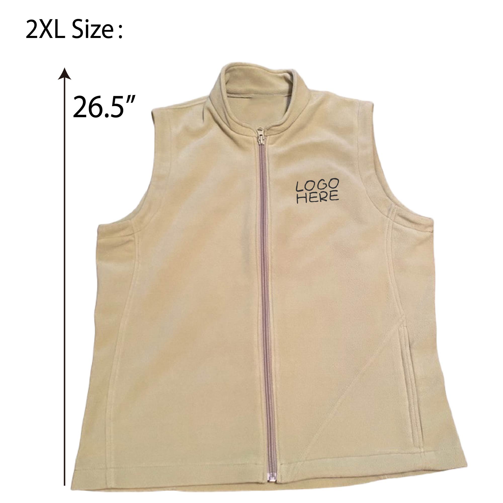 Sleeveless Fleece Vest 2