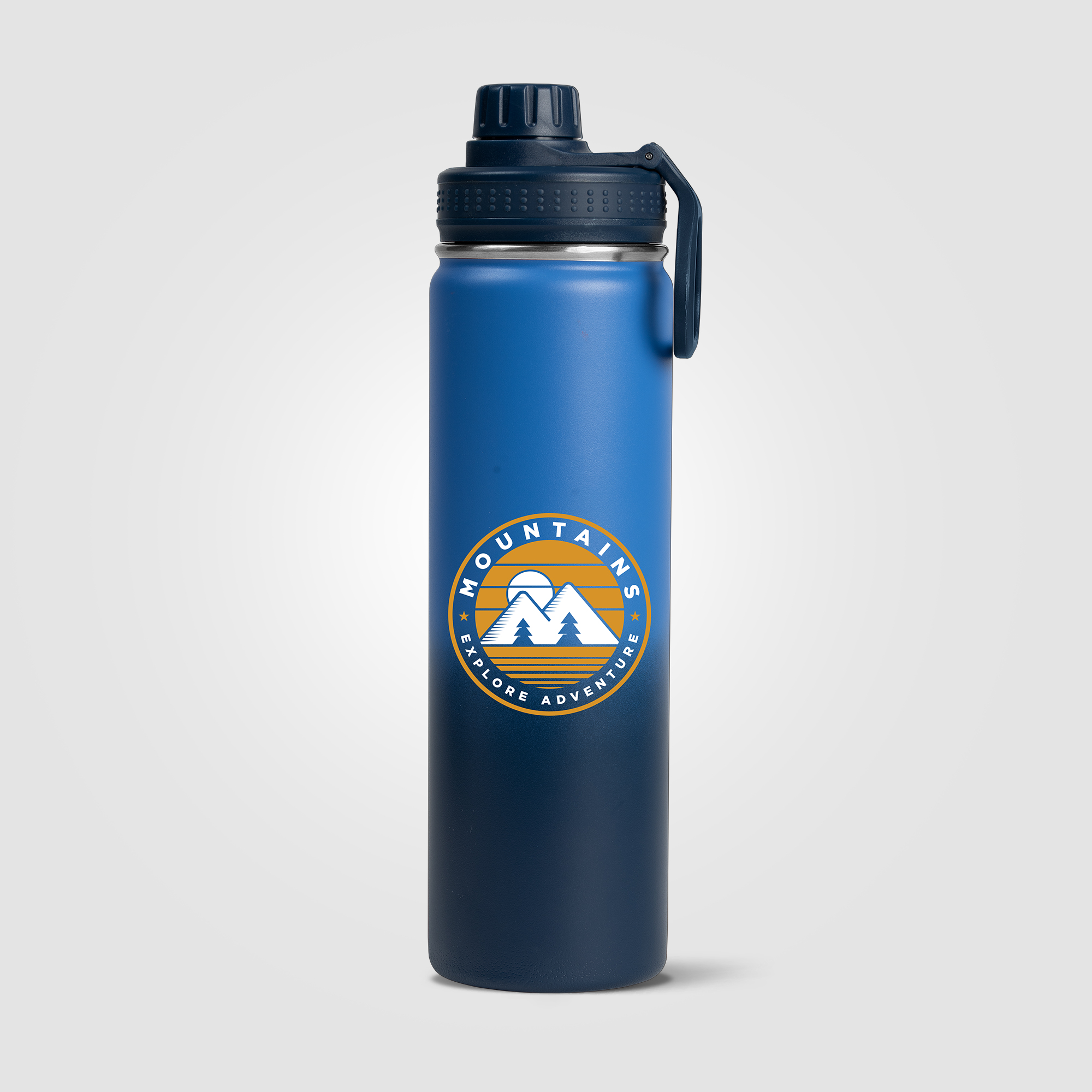 Alaska Ombre - 24 oz. Stainless Steel Double Wall Water Bottle 3