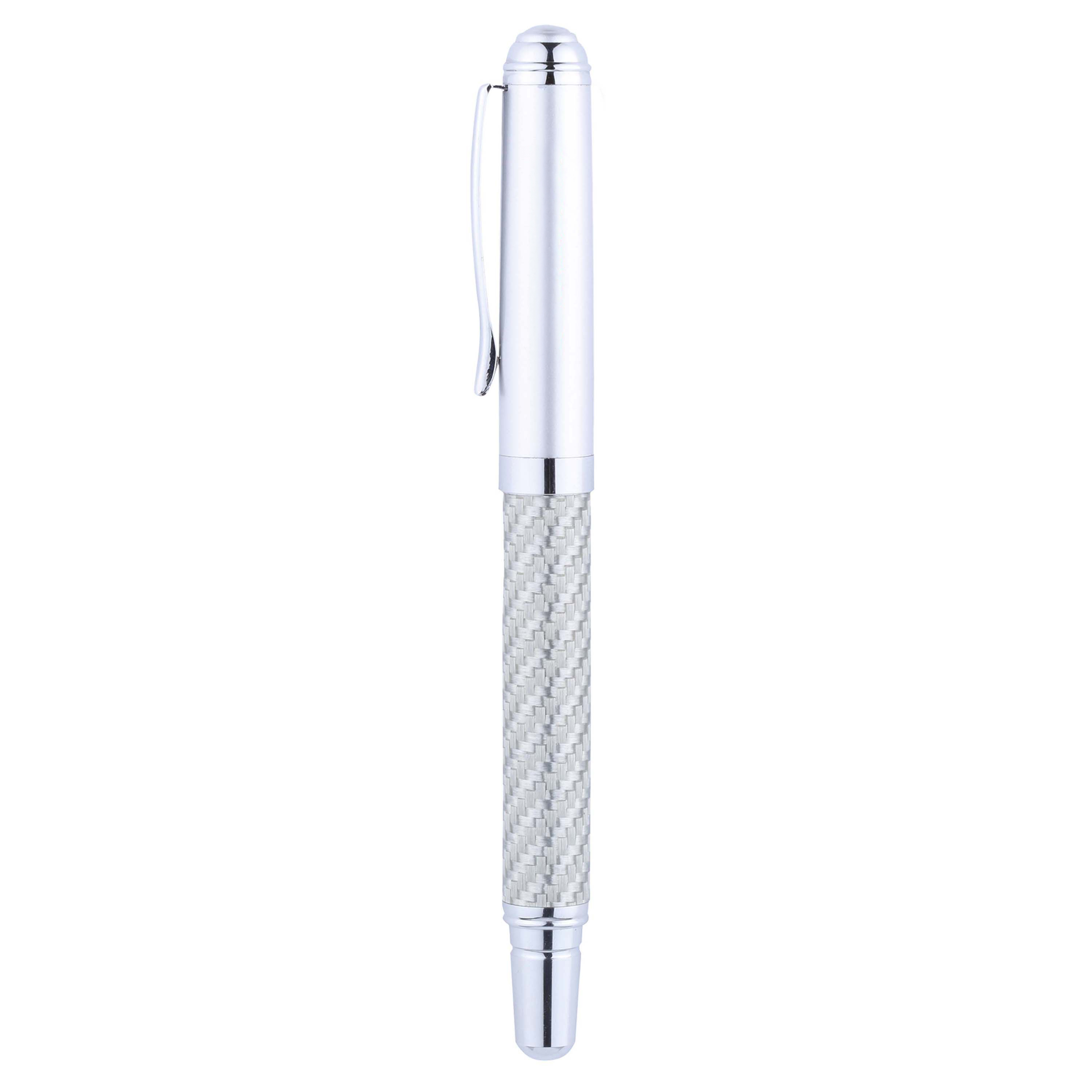Obsidian Roller Brass Cap-Off Roller Ball Pen 5