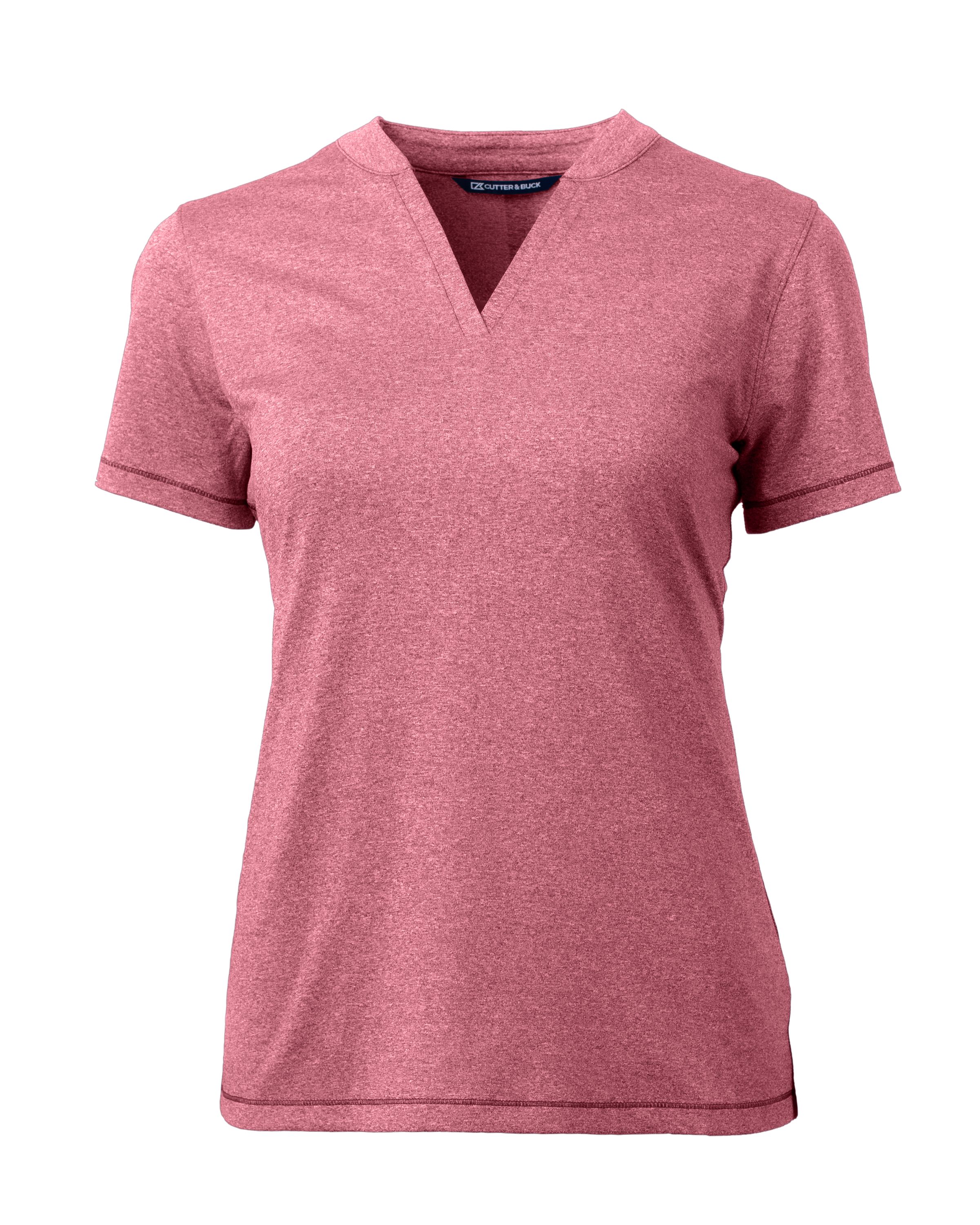 Forge Heathered Stretch Womens Blade Top