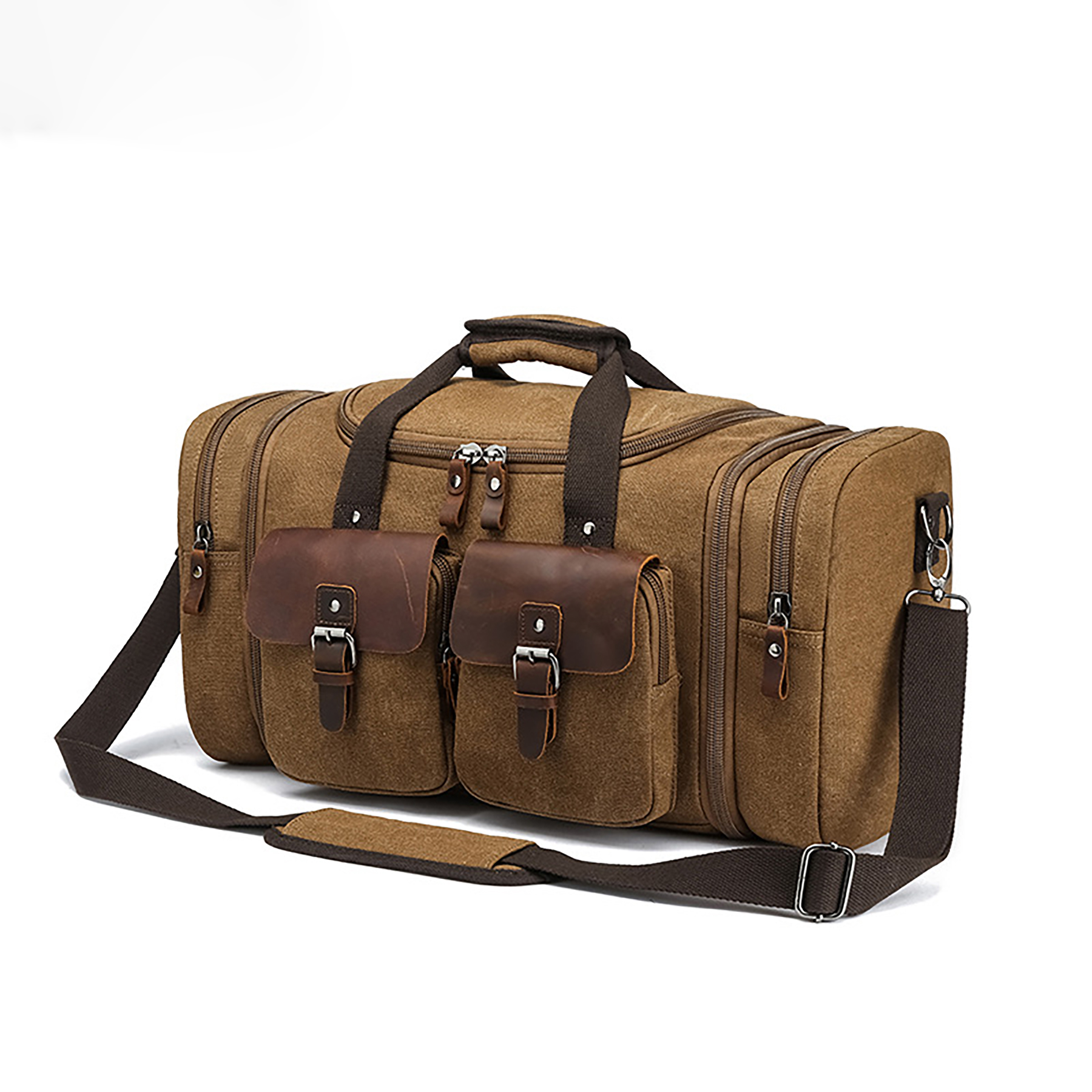 Waxed Canvas Travel Bag 2