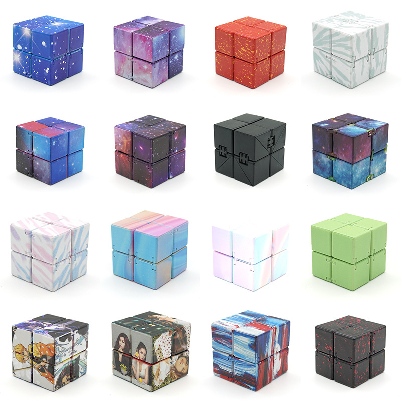 Infinity Cube Fidget Toy Decompression Toys Fidget Stress Cube