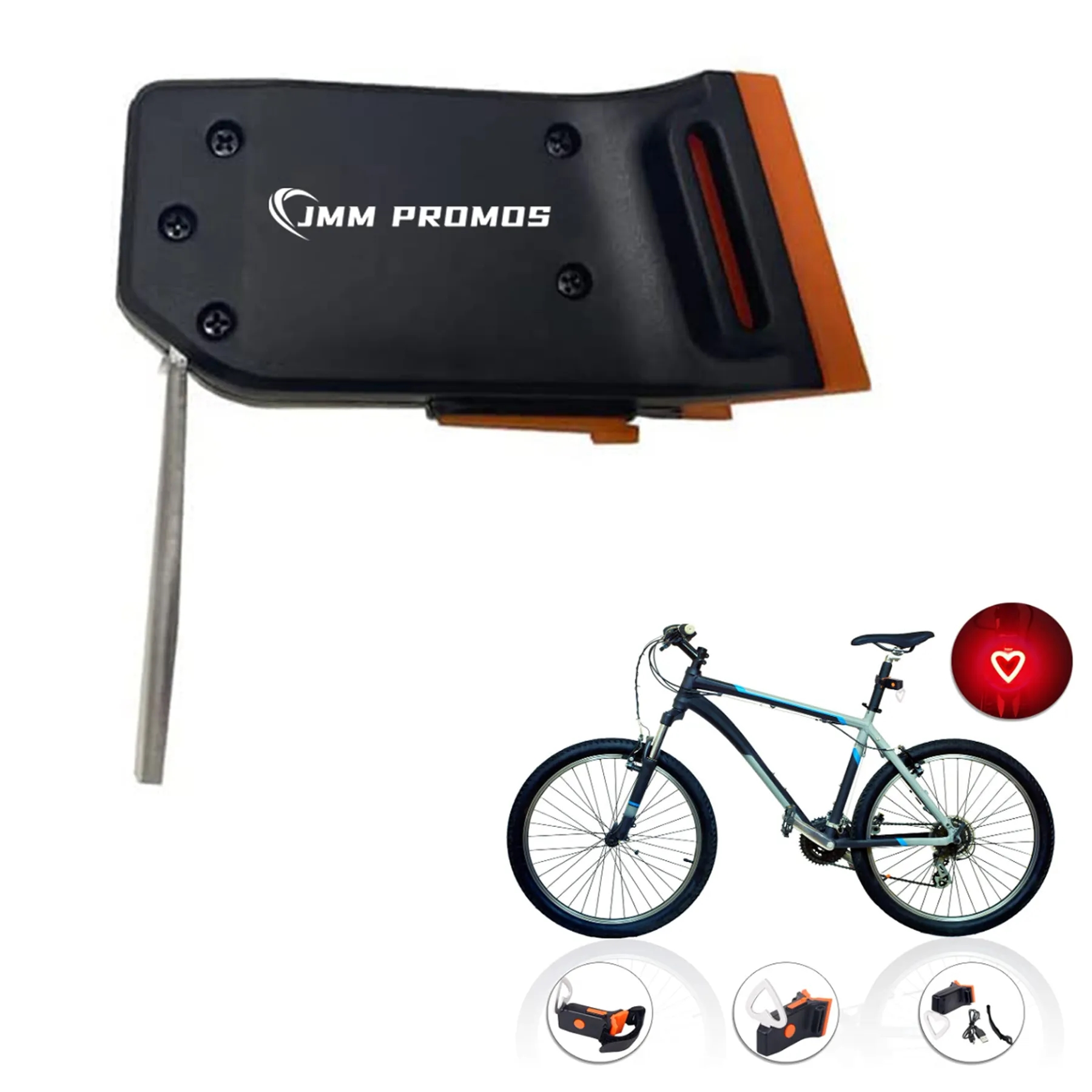 Rechargeable Led Bicycle Rear Light For Night Riding 2