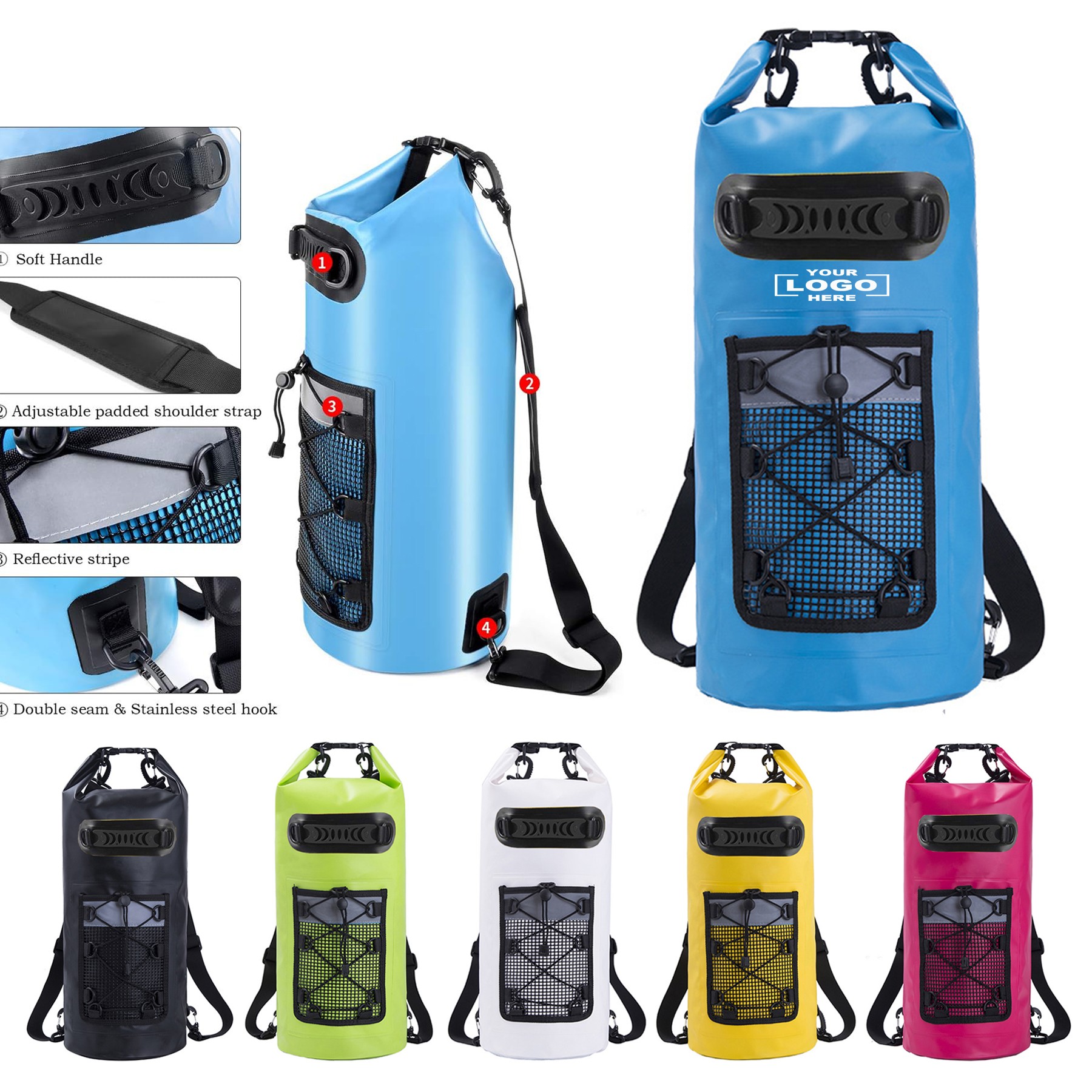 10L Waterproof Dry Bag Backpack 1