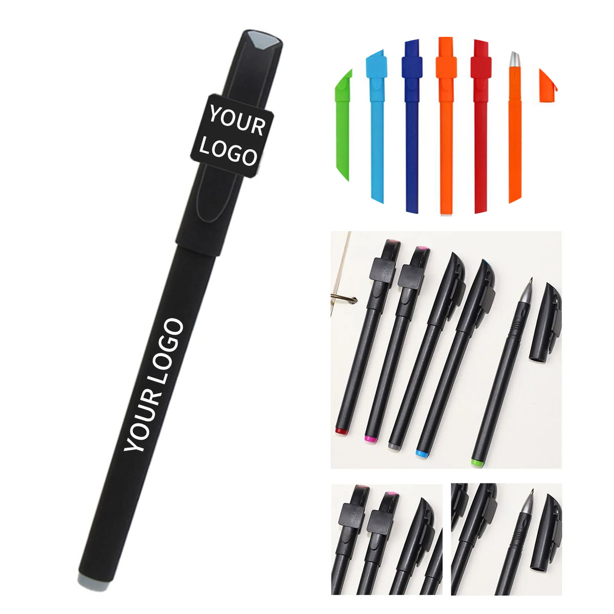 Ergonomic Ballpoint Pen with Low Viscosity Ink 3