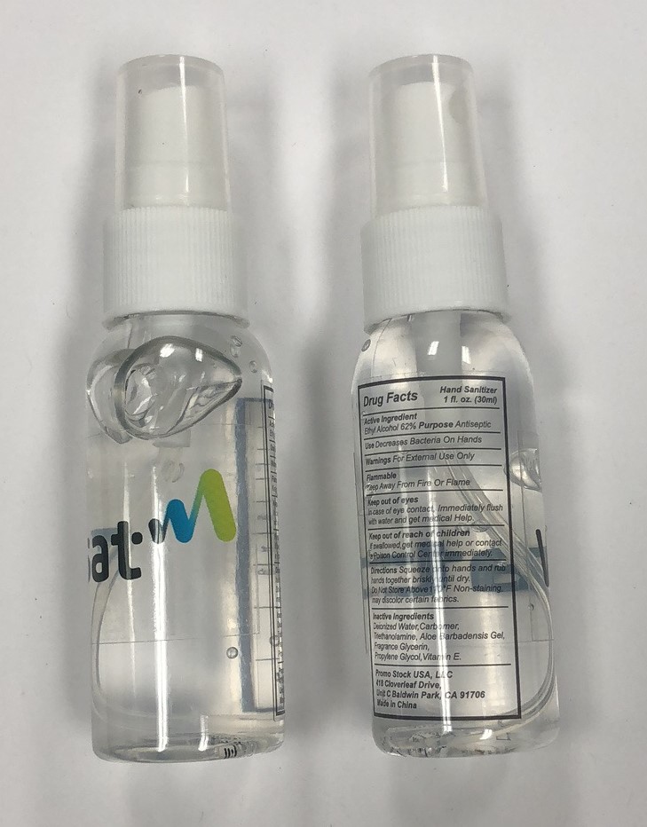 1 oz Hand Sanitizer Top Pump Spray - 62% Alcohol 1