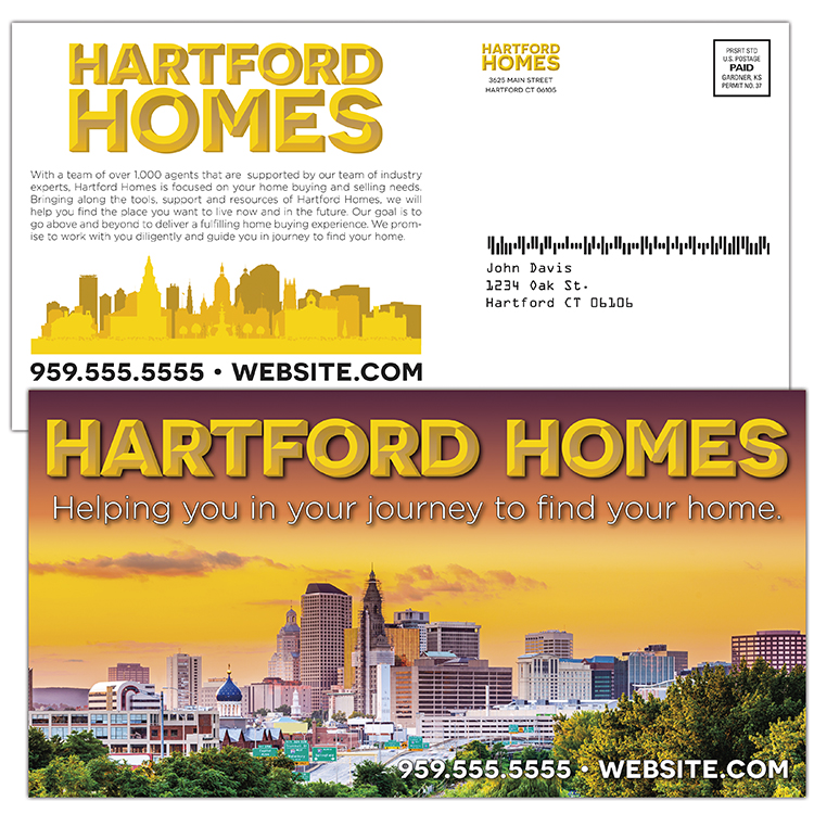 Laminated Postcard 10.5x5.5 2