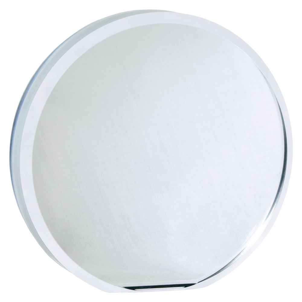 4" Crystal Halo Self-Standing Desktop Award Clear