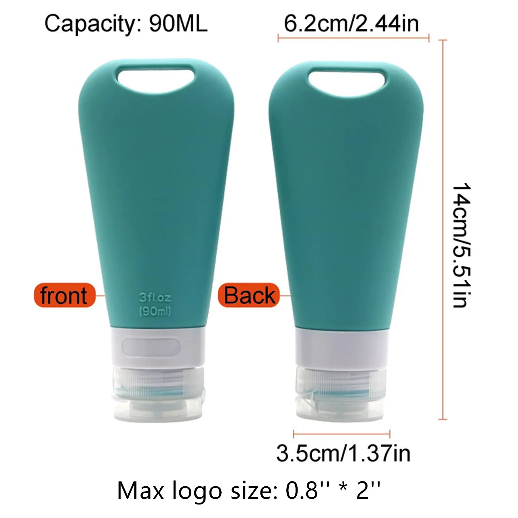 Refillable Travel Bottles 3