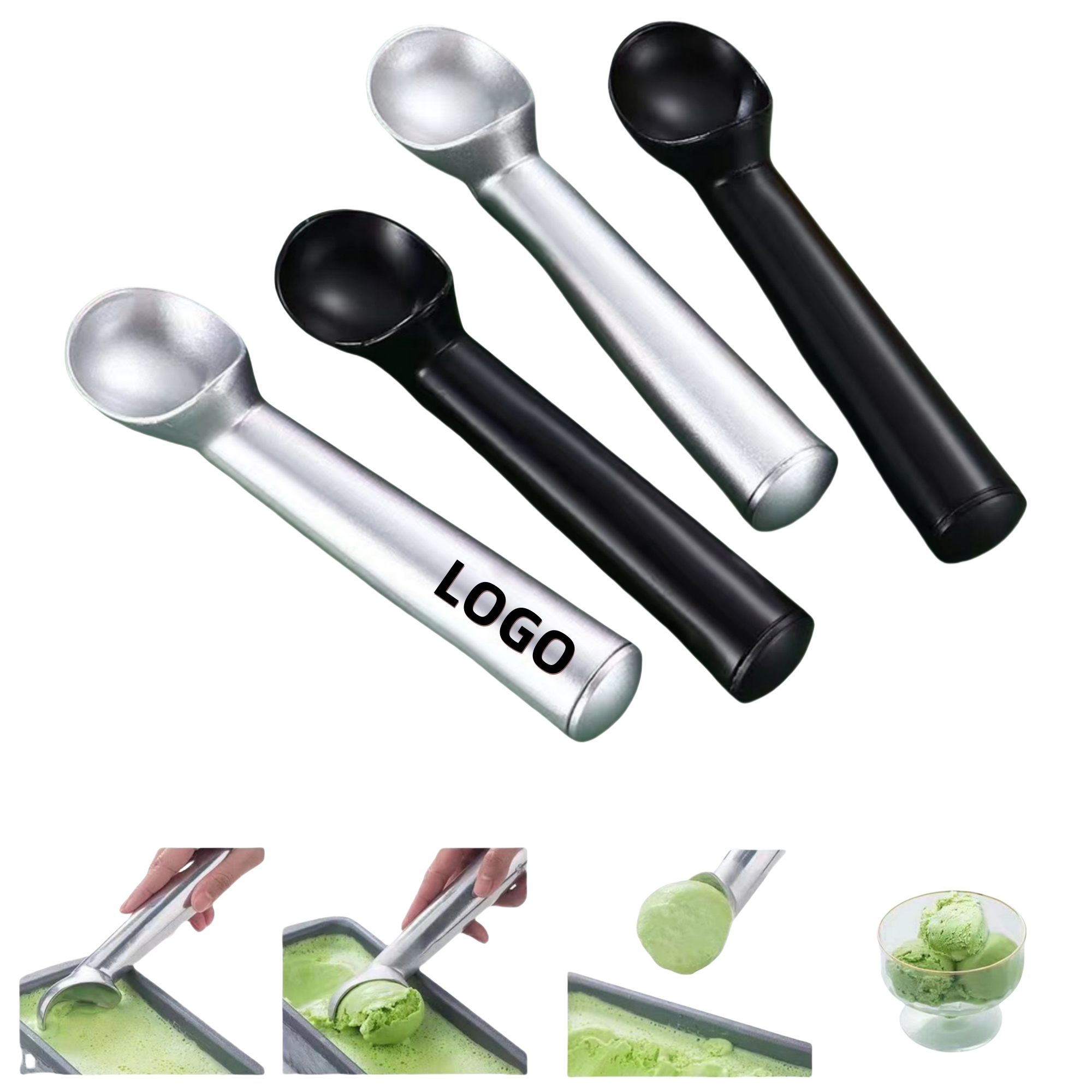 Ice Cream Alloy Scoop 2