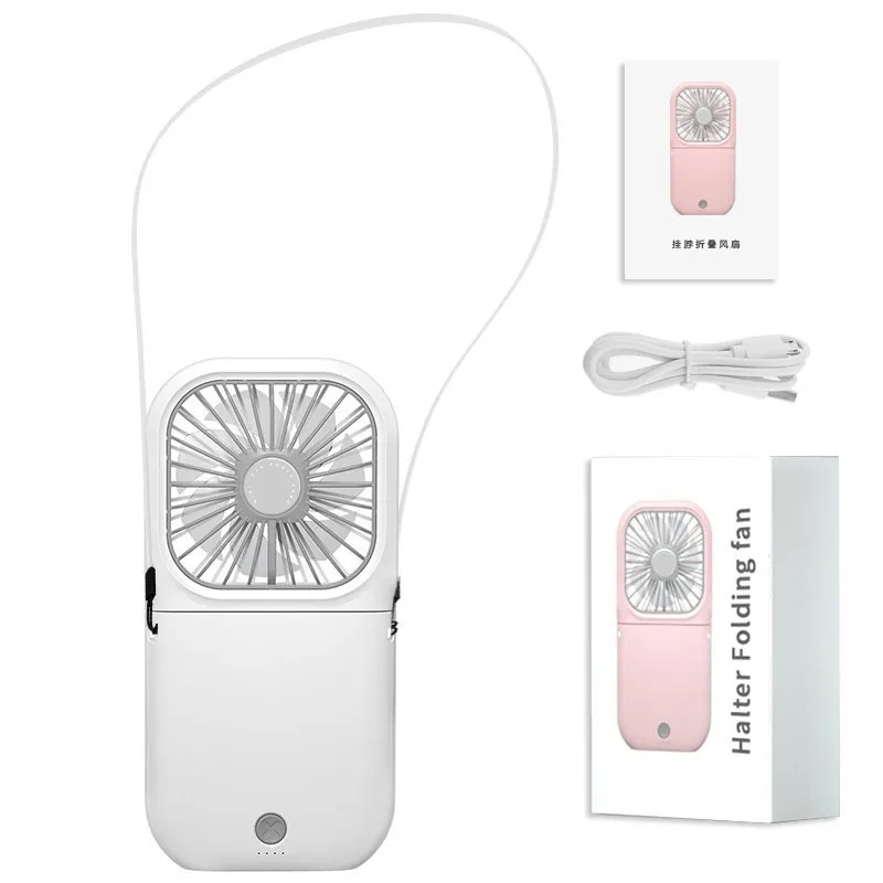 Handheld USB Power Bank Folding Fan 7
