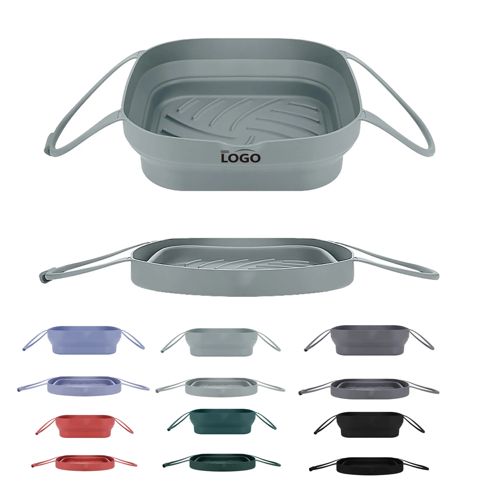Collapsible Silicone Air Fryer 5