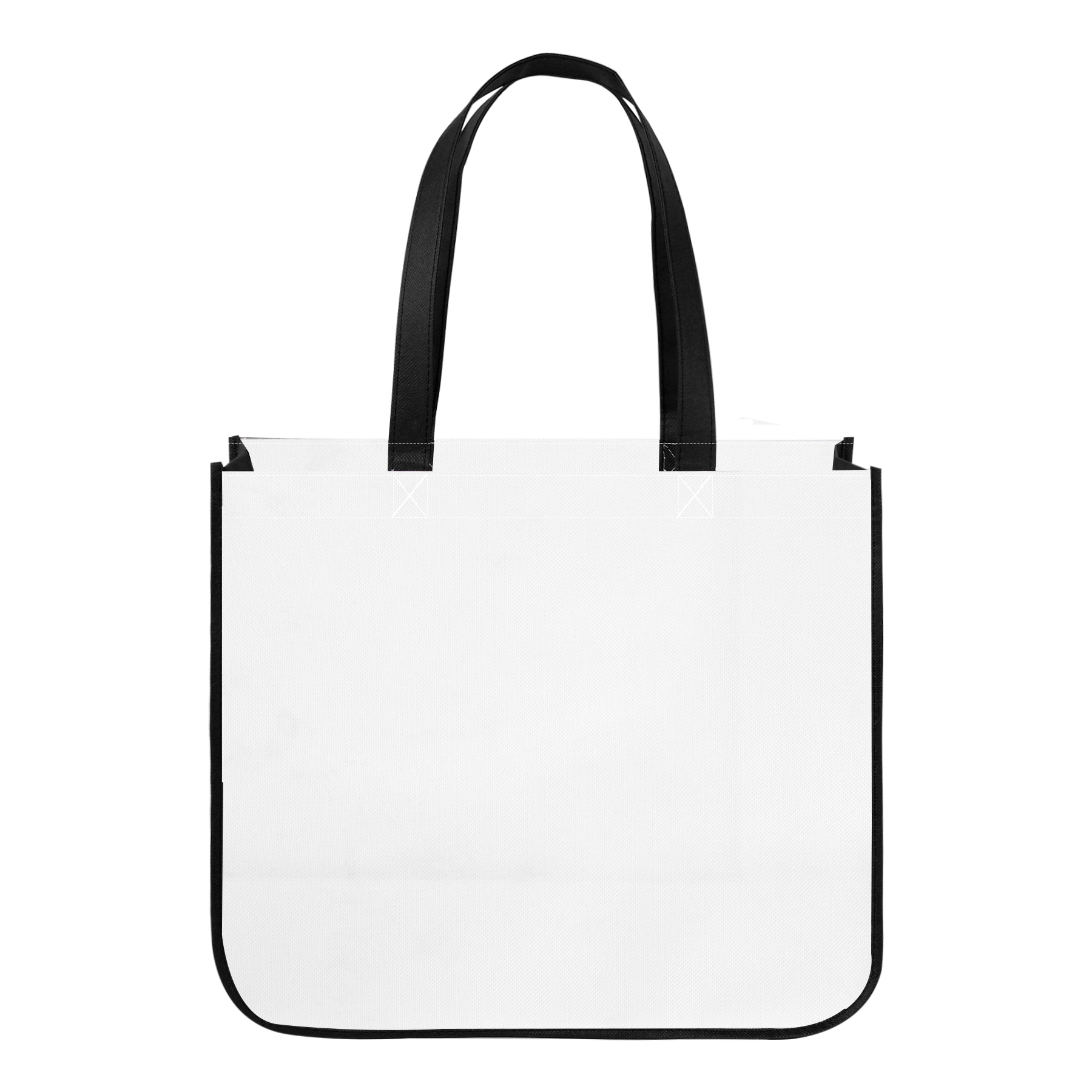 Extra Large Full Color Laminated Curved Bottom Tote Bag 9