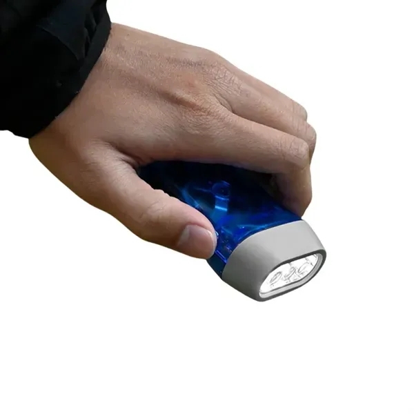 Hand Crank Power Generating Flashlight - Manual Operation 10