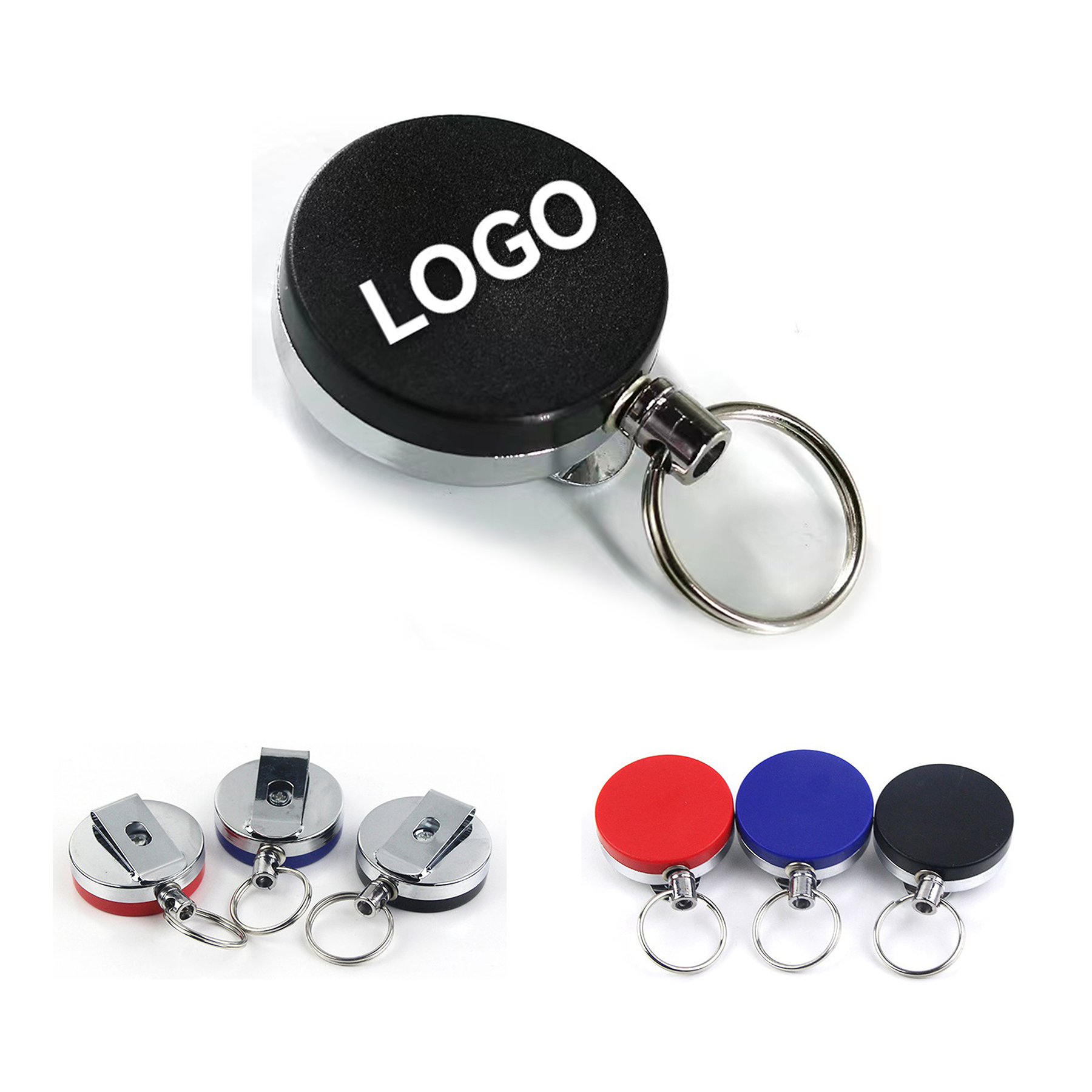 Metal Retractable Badge Holder 1