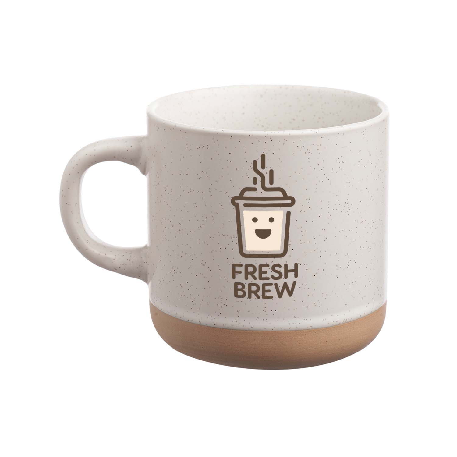 11 oz. Petite Speckled Clay Ceramic Mug (Full Color Imprint) 5