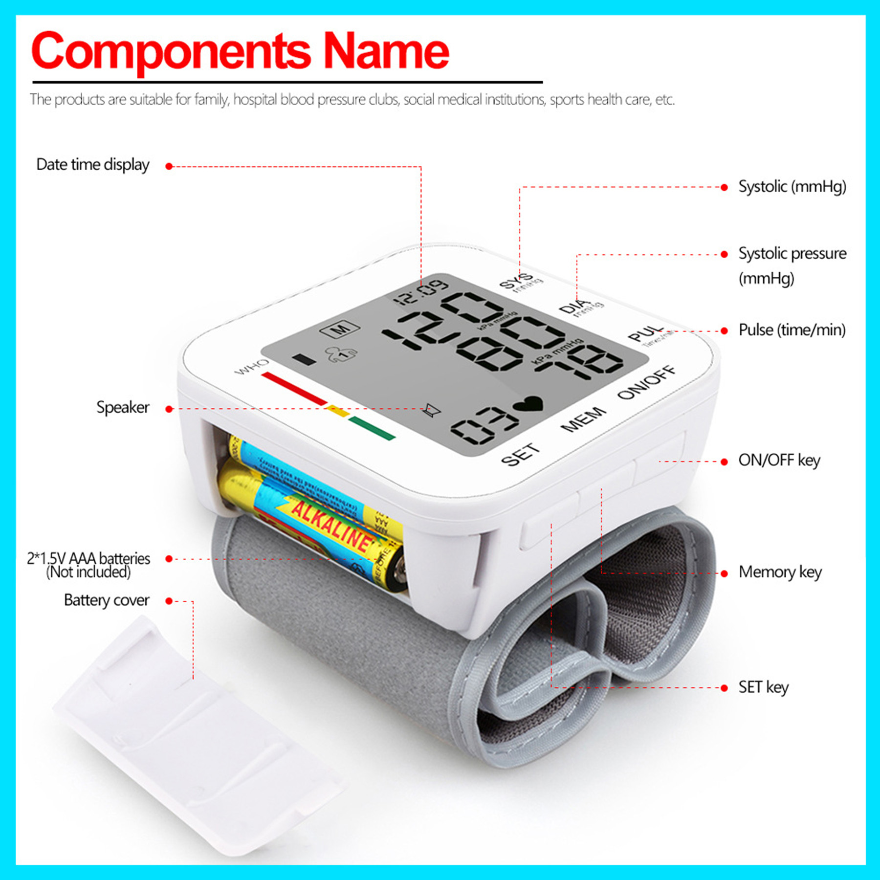 Digital Blood Pressure Monitor 4