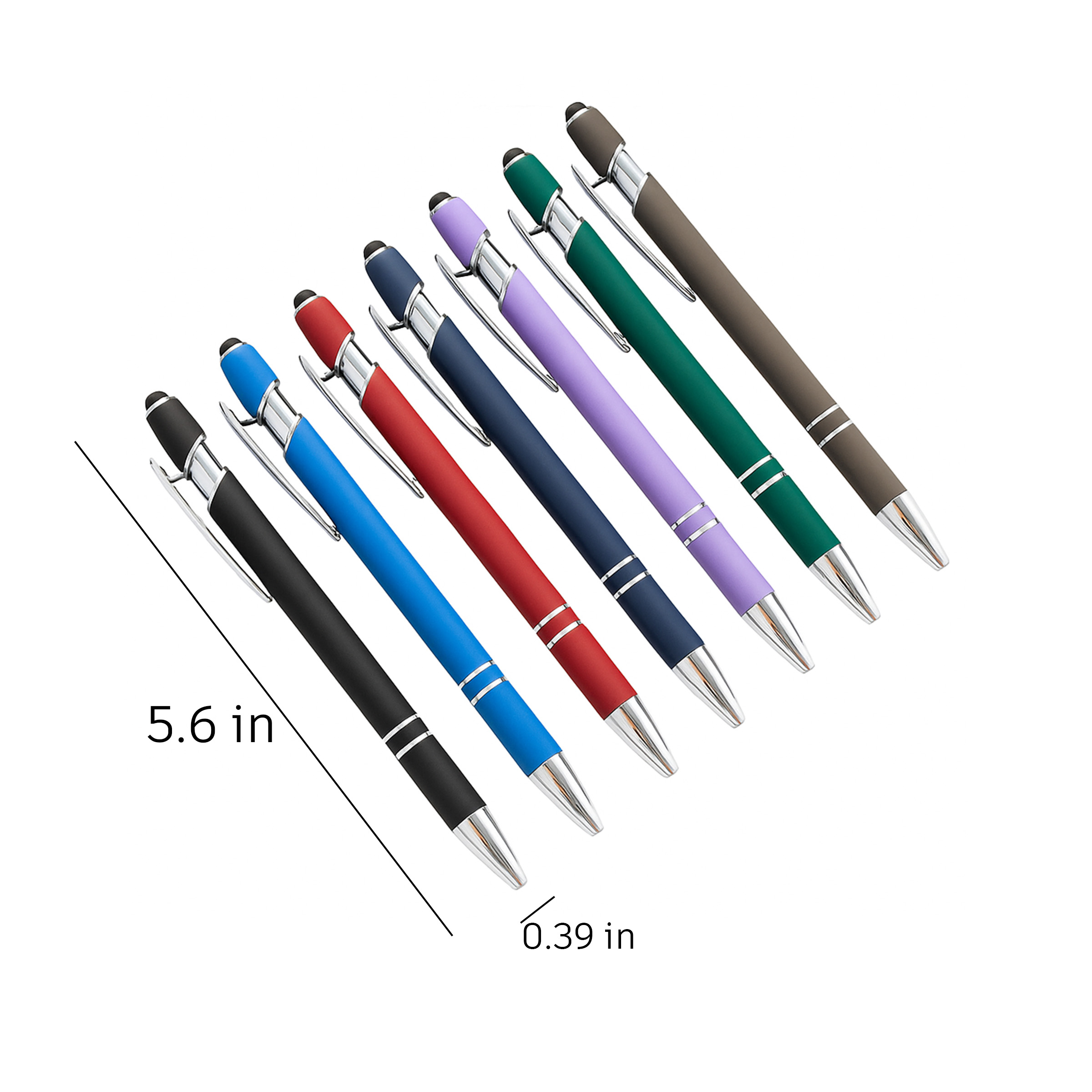 Retractable Stylus Tip Ballpoint Pen 2
