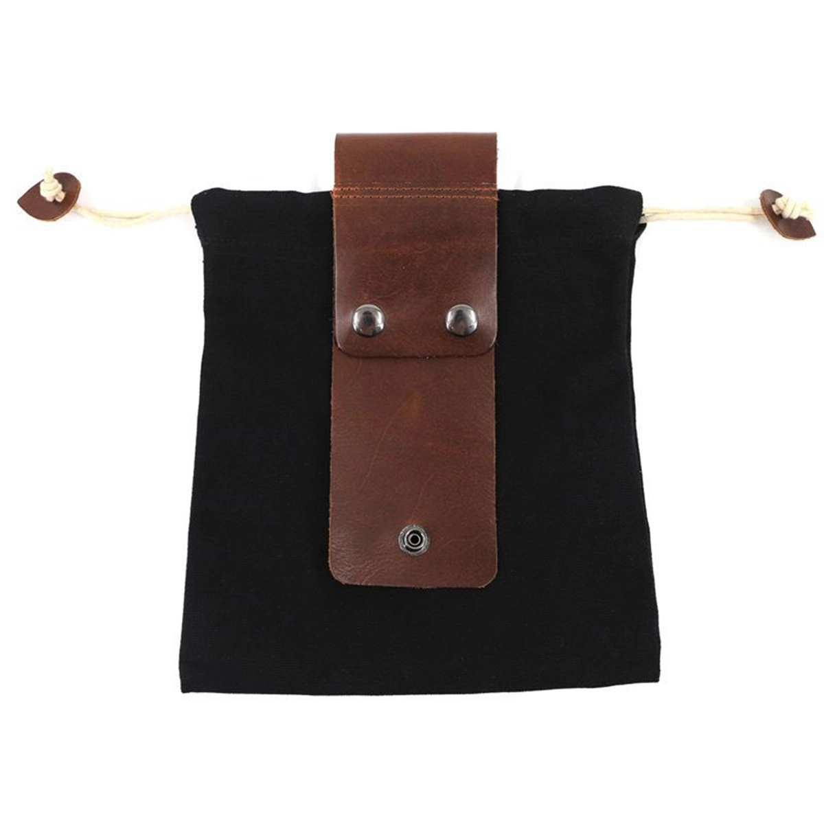Canvas Fruit Picking Bag Leather Waxed Canvas Pouch 1