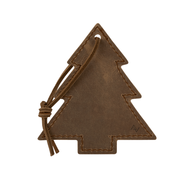 Tannenbaum Leather Tree Ornament 13