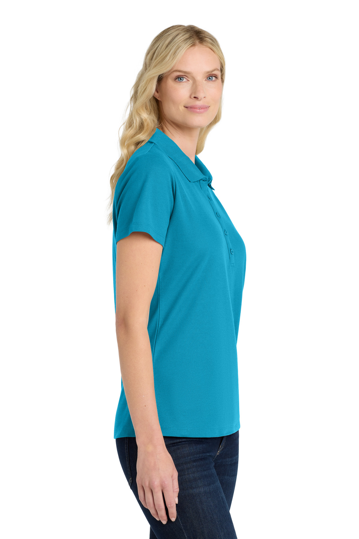 Port Authority Women's SuperPro React Polo. LK810 91