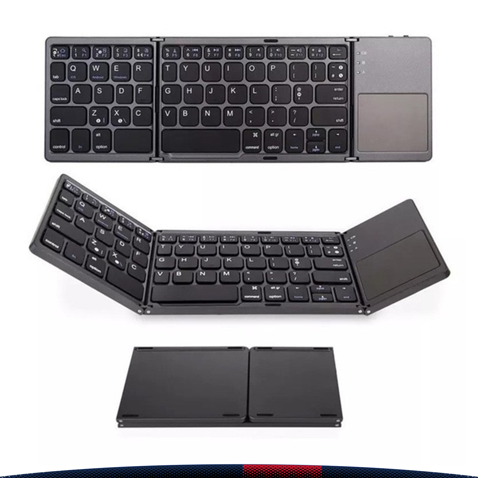 Tri-Fold Bluetooth Keyboard 3