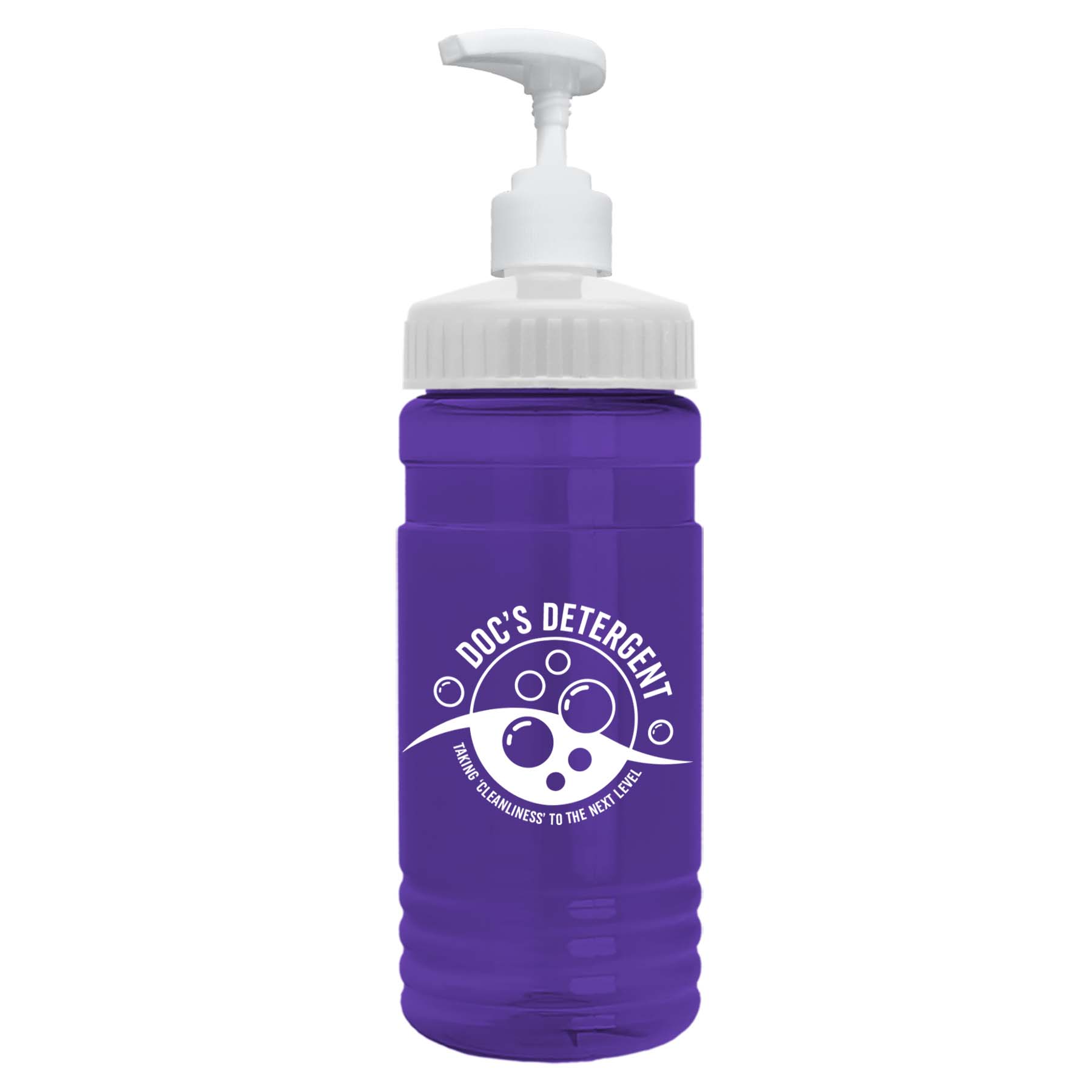 20 oz. Pump Transparent Bottle 3