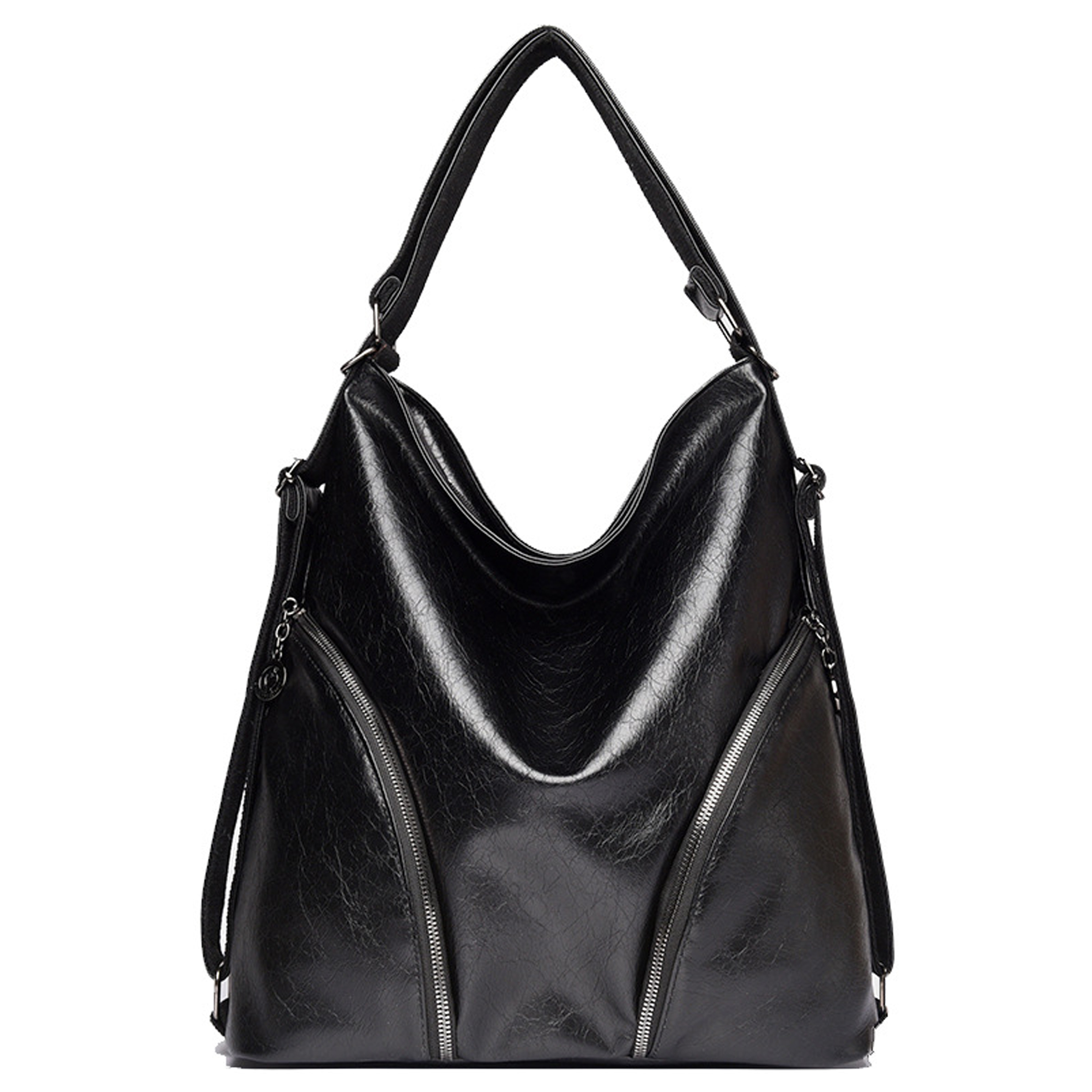 Pu Vintage Large Capacity Backpack 7