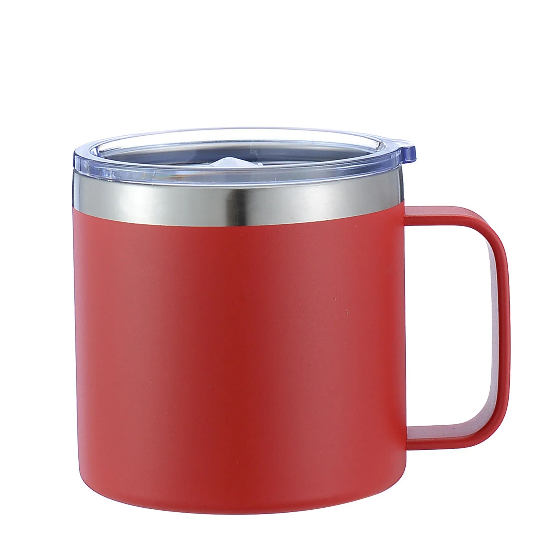 14oz Stainless Steel Mug with Lid 13