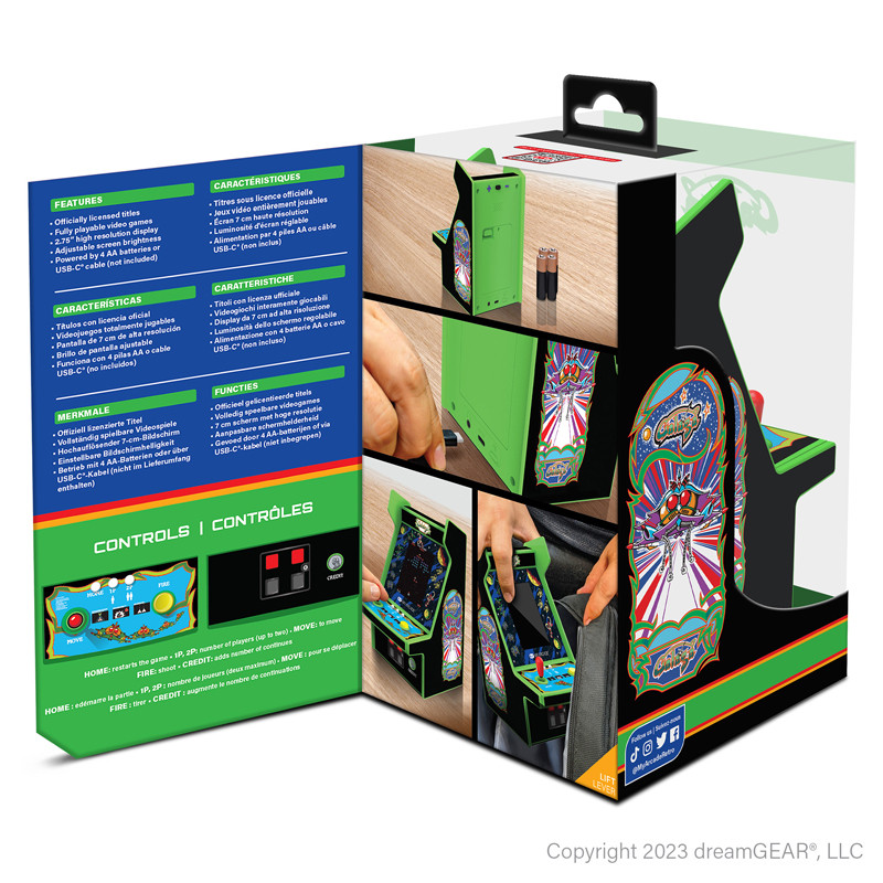 Galaga ™ Micro Player™ by My Arcade® 5