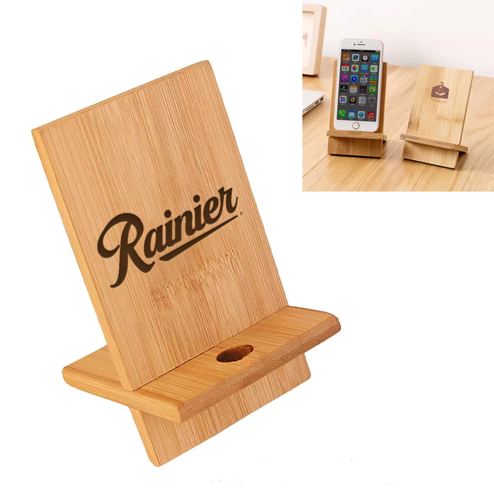 Portable Adjustable Wooden Phone Stand 6