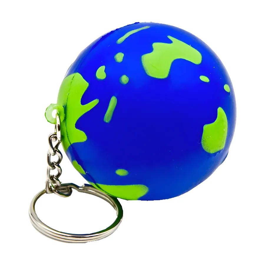 Earth Keychain Stress Ball 4