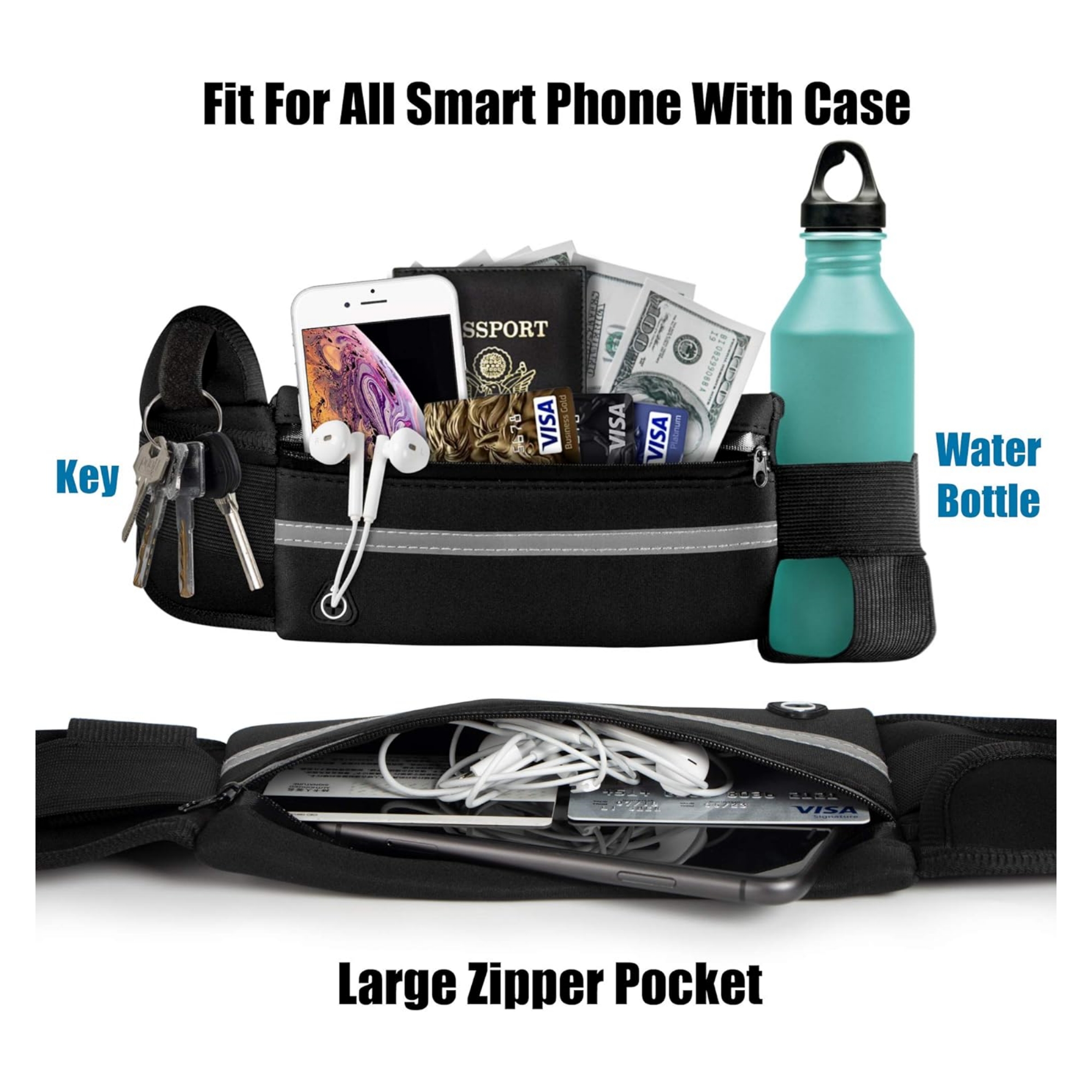 Running Belt Waist Bag 5