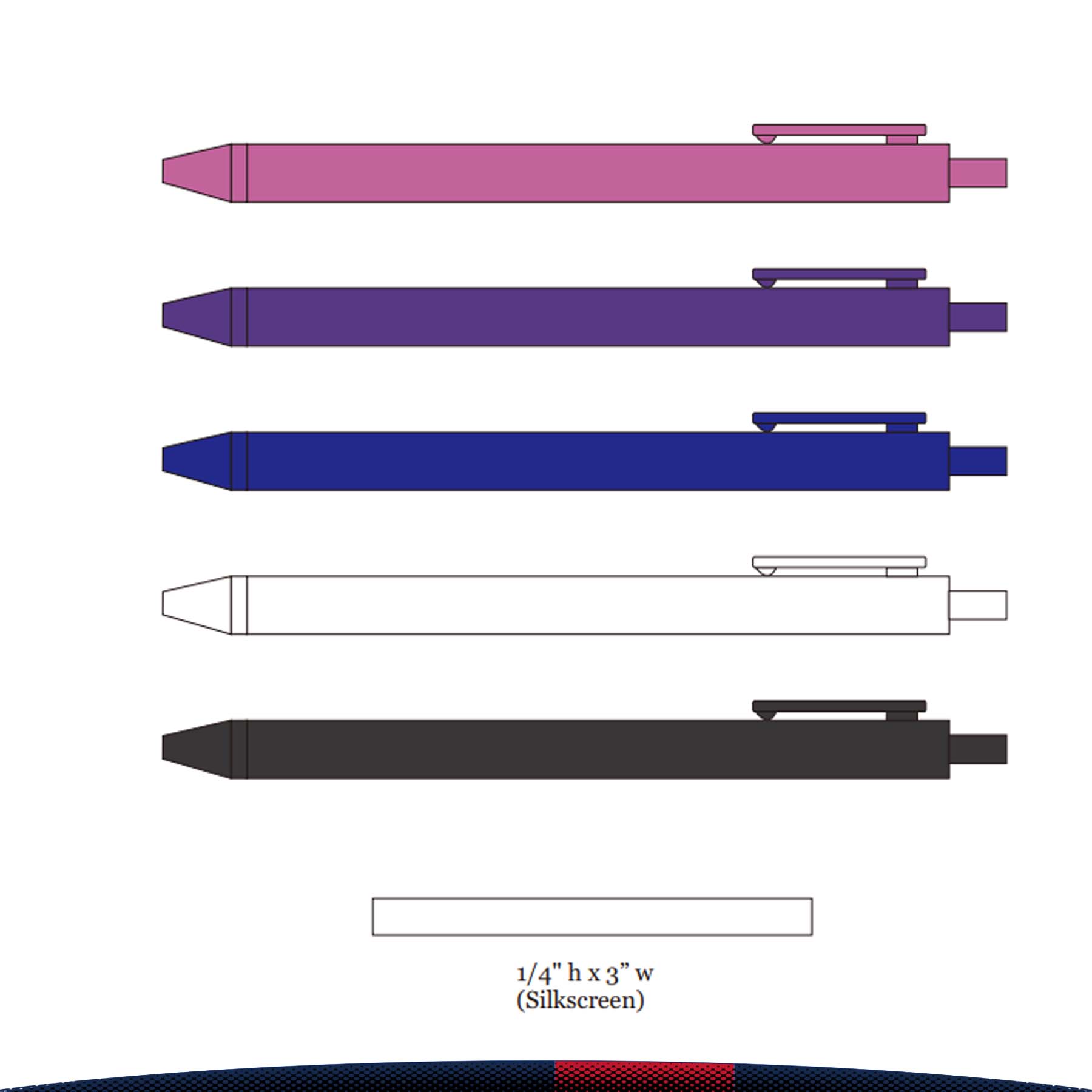 Zoof Rubberized Plastic Pen 5
