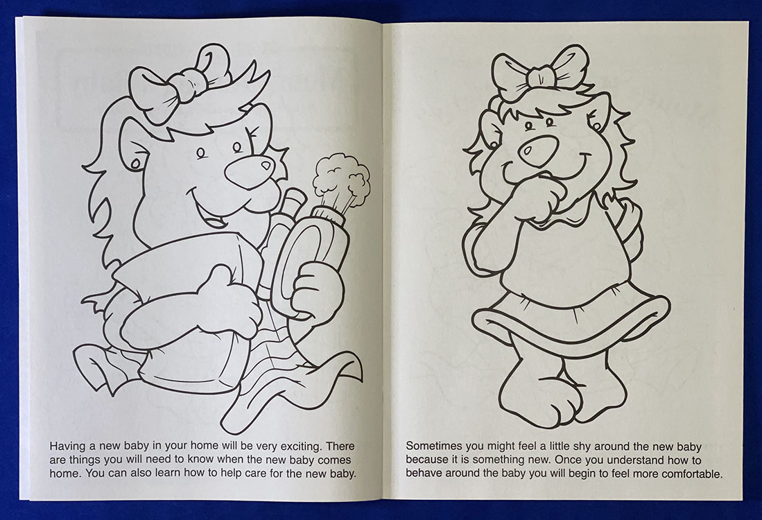 COLORING BOOK - Mom's Having A Baby Coloring & Activity Book 2