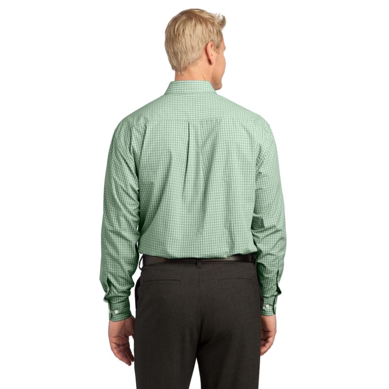 Port Authority Plaid Pattern Easy Care Shirt. 28