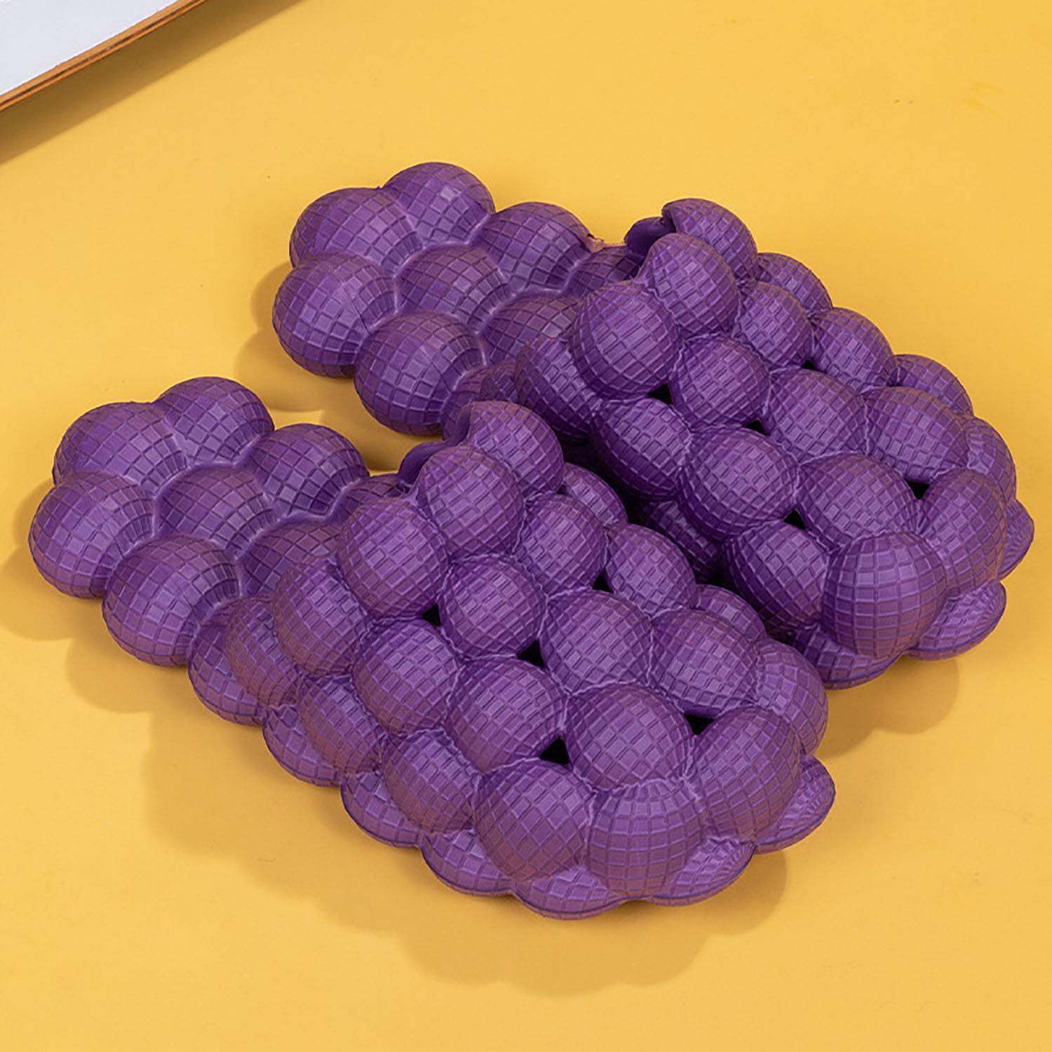 Men Women Massage Bubble Slippers 12