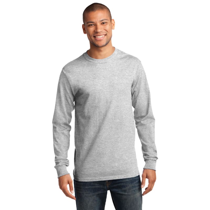 Port & Company Long Sleeve Essential Tee. 145