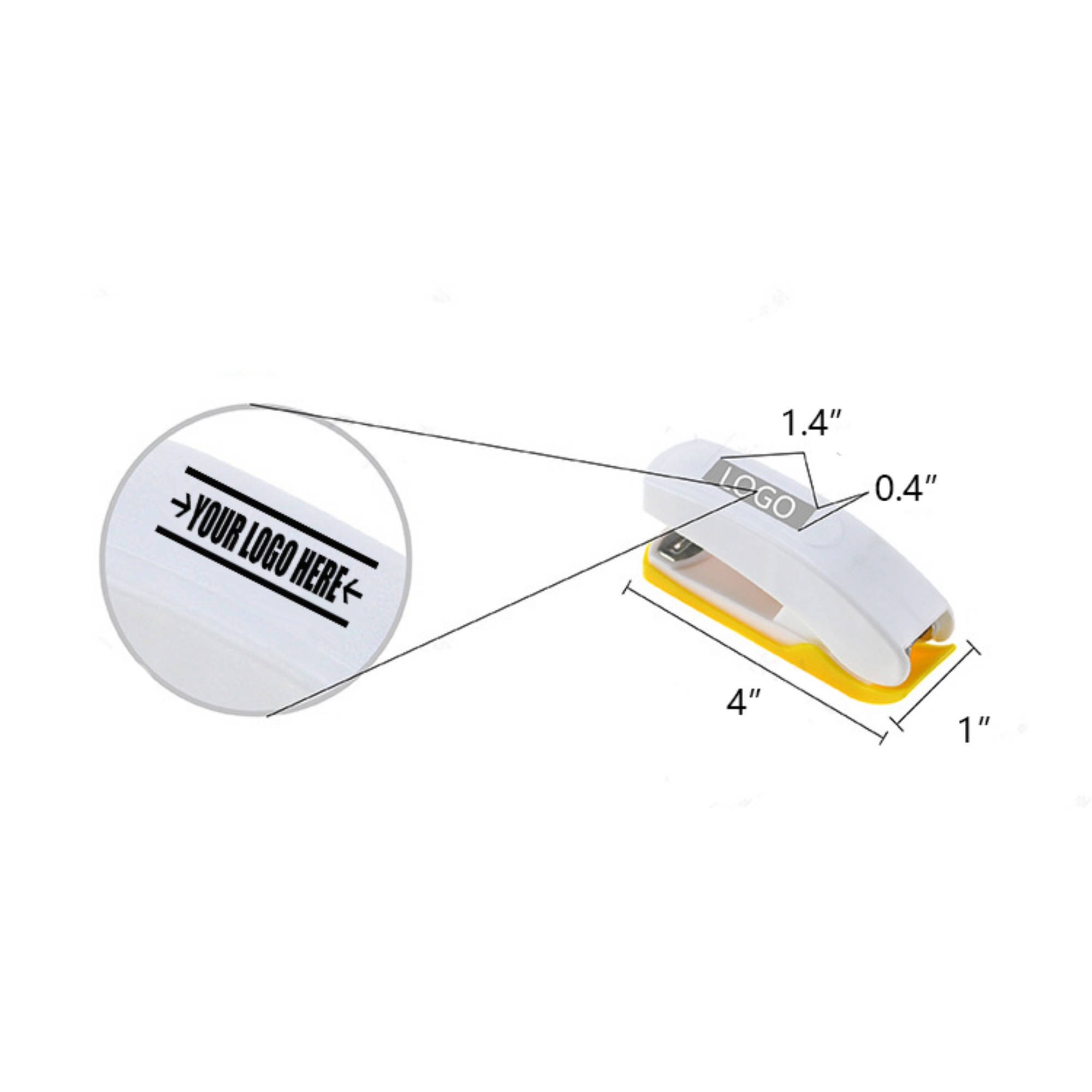 Two-Tone Stapler With Staple Set For Office Use 2