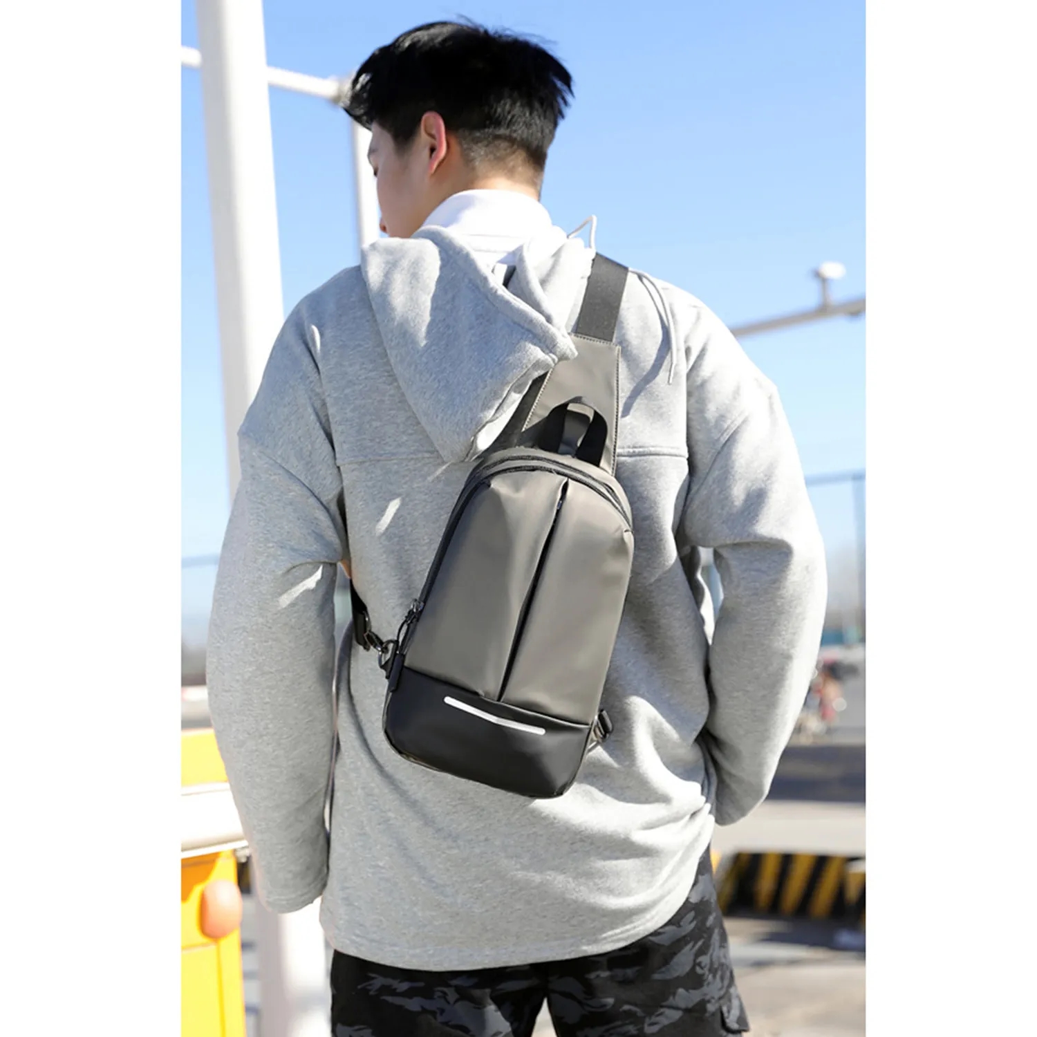 Oxford Cloth Crossbody Sling Bag 2