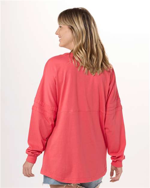 Women's Pom Pom Long Sleeve Jersey T-Shirt - BW3514 111