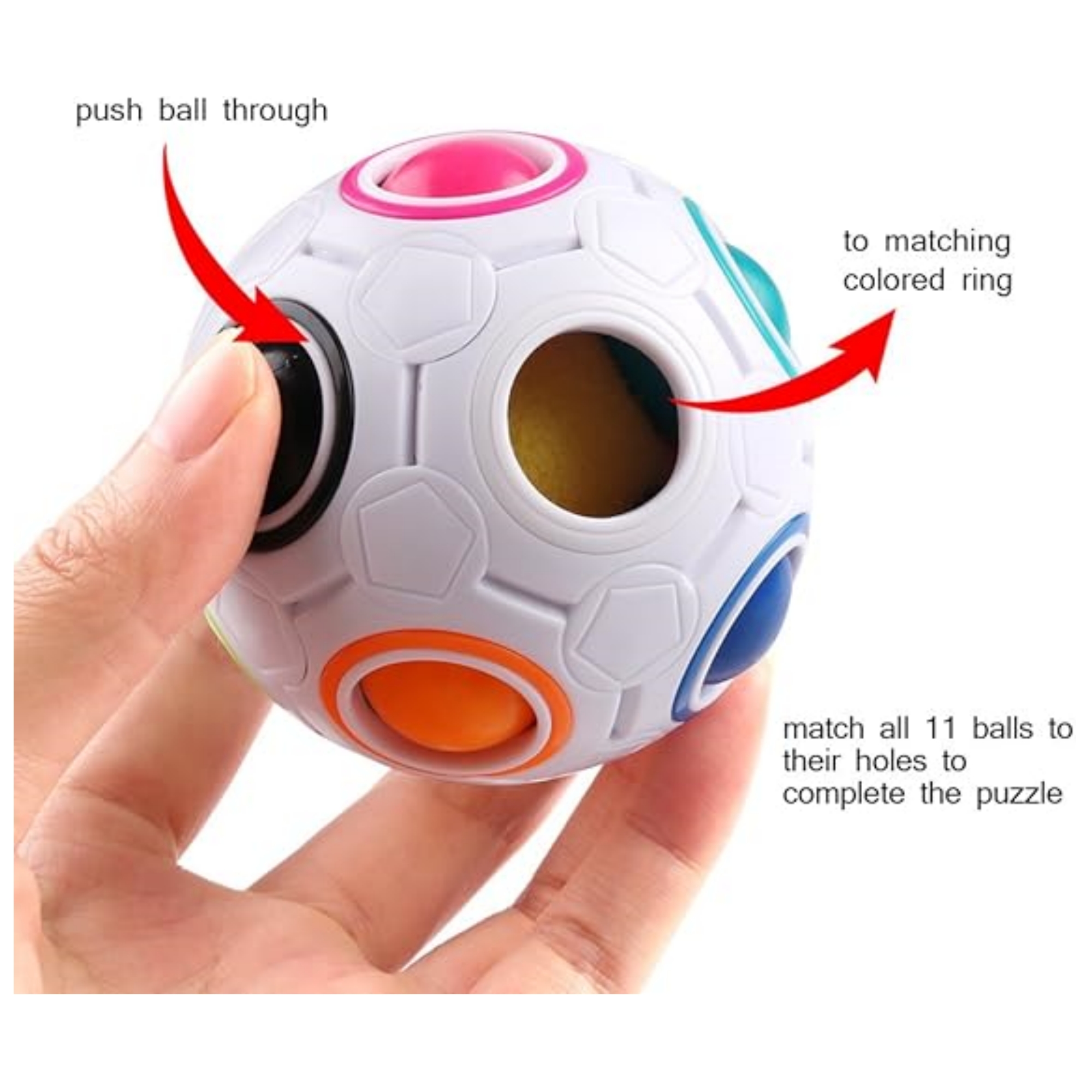 Original Rainbow Puzzle Ball 6