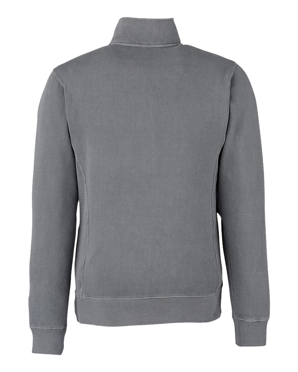 Unisex Pigment-Dyed Fleece Quarter-Zip Pullover - 8732 14