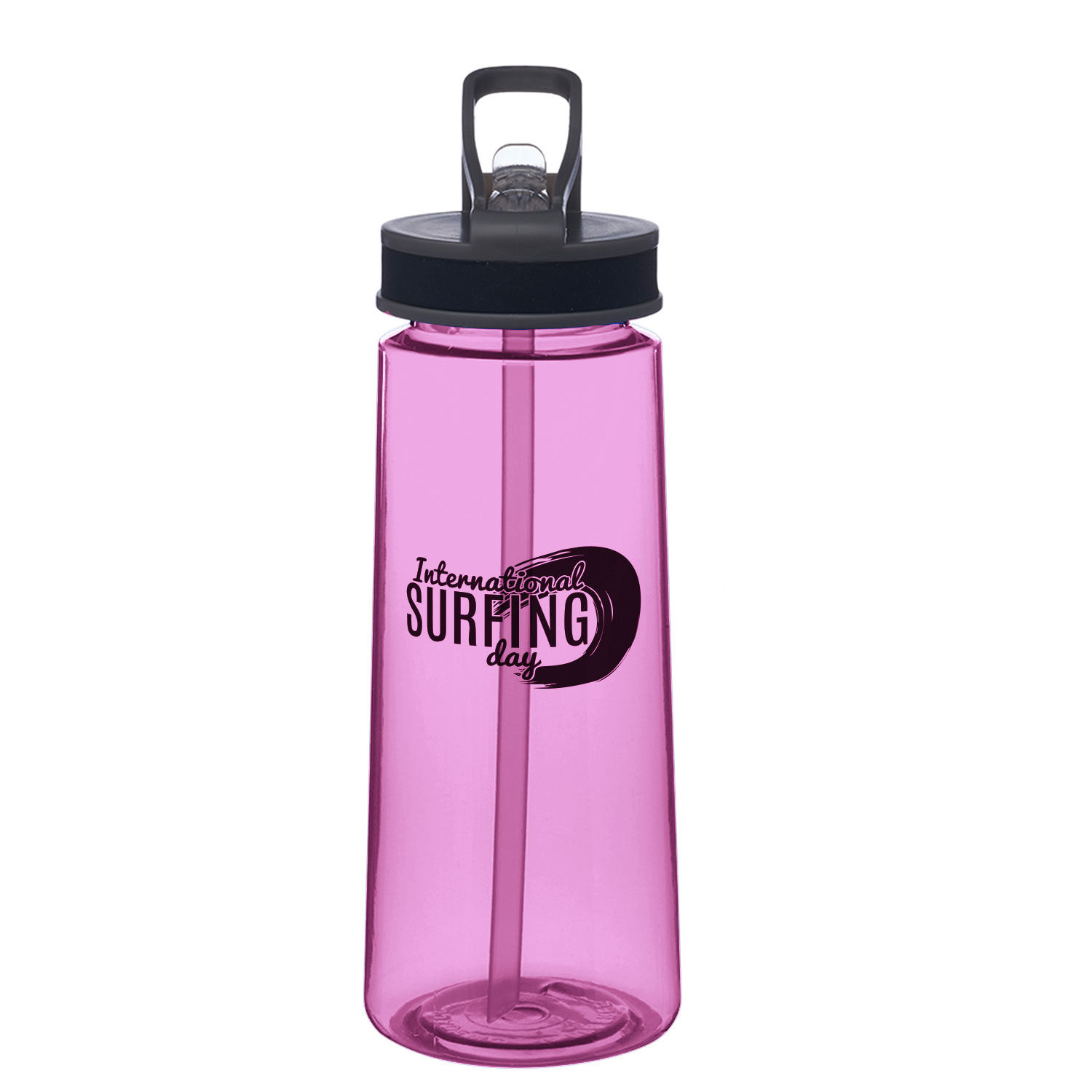 22 oz. Jog Sports Water Bottle (Full Color Imprint) 14