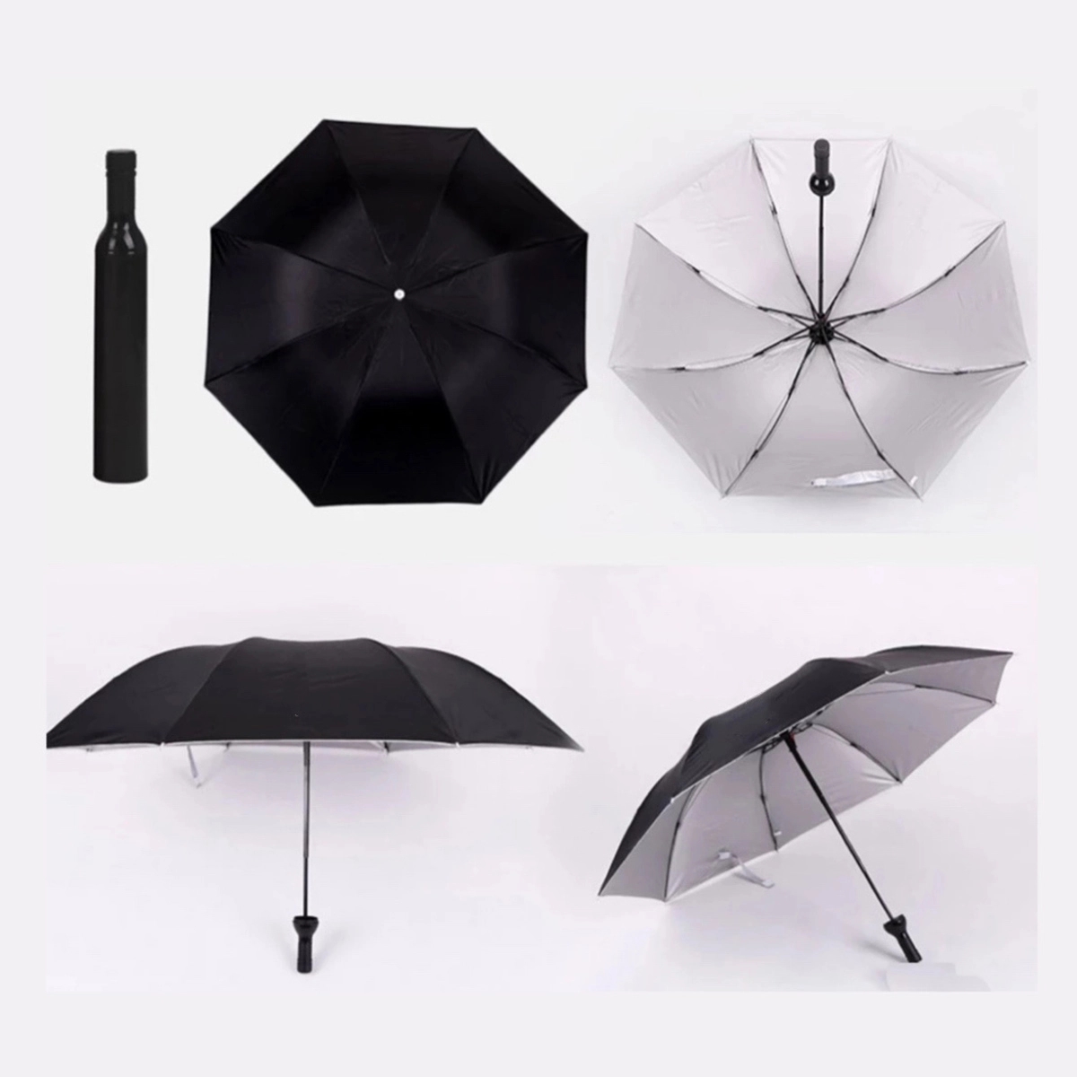 Folding Umbrella with Wine Bottle 4