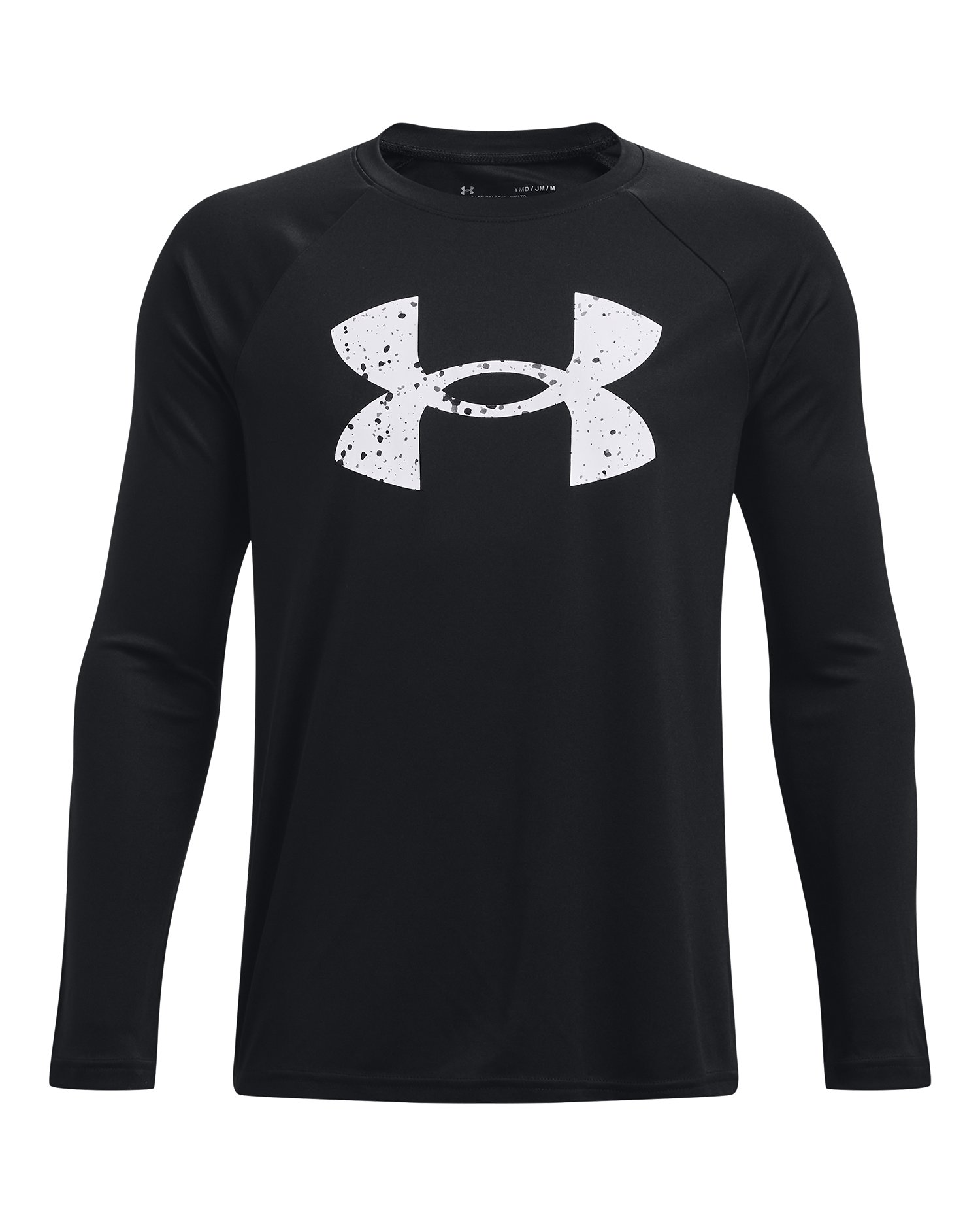 Boys' UA Tech Logo Fill Long Sleeve 13