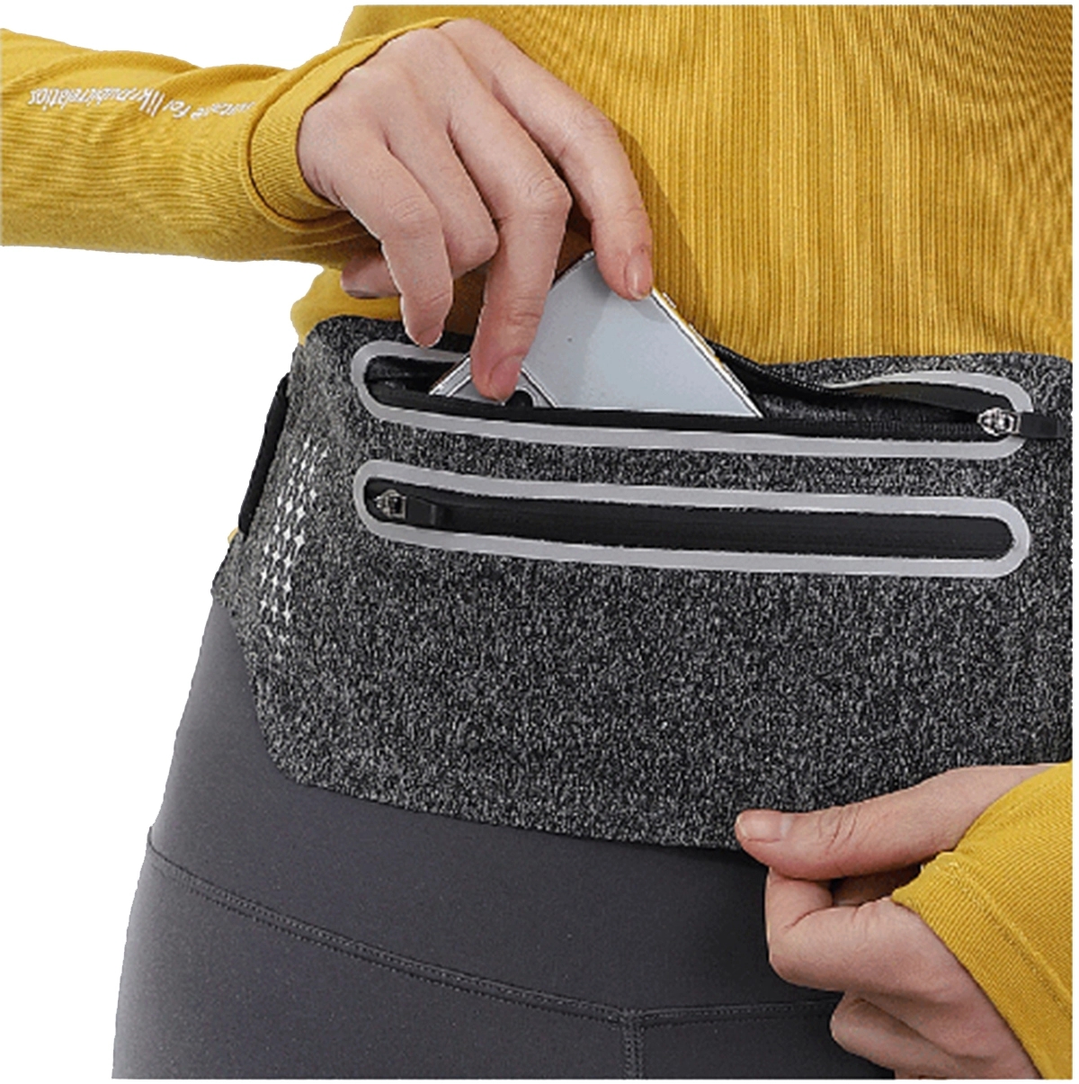 Waterproof Lycra close-fitting ultra-thin waist bag 2
